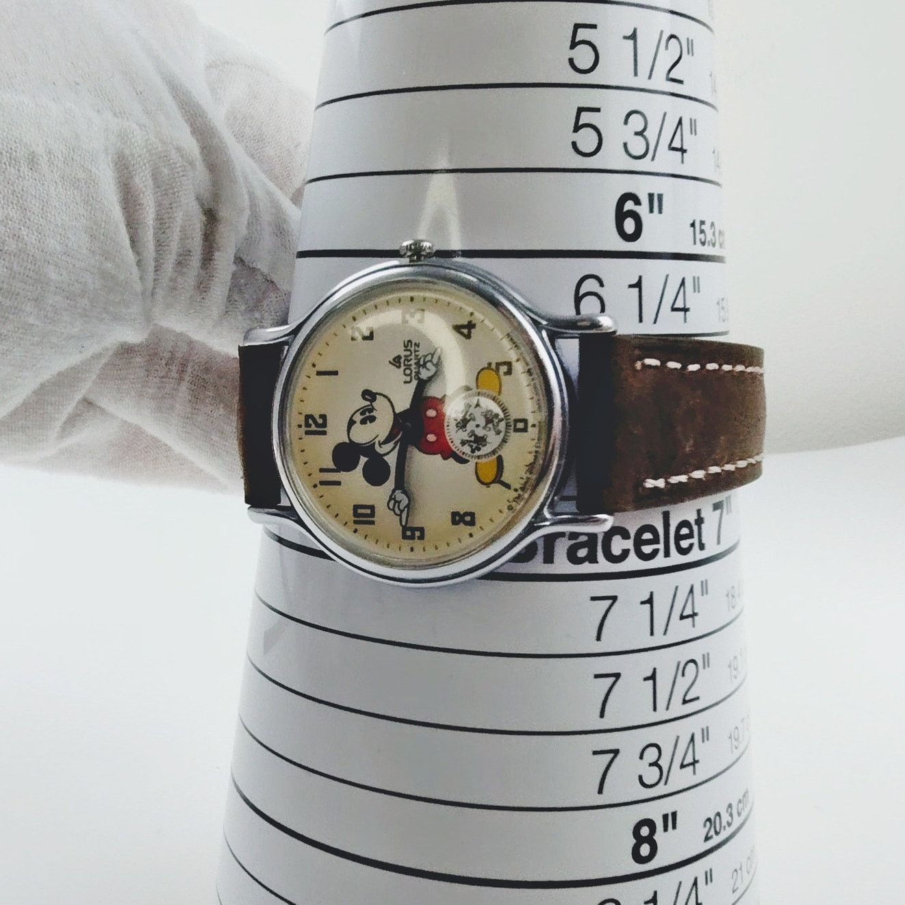 Disney Disney Lorus Mickey Mouse VTG Compass Watch RARE H2F Size ONE SIZE - 10 Thumbnail
