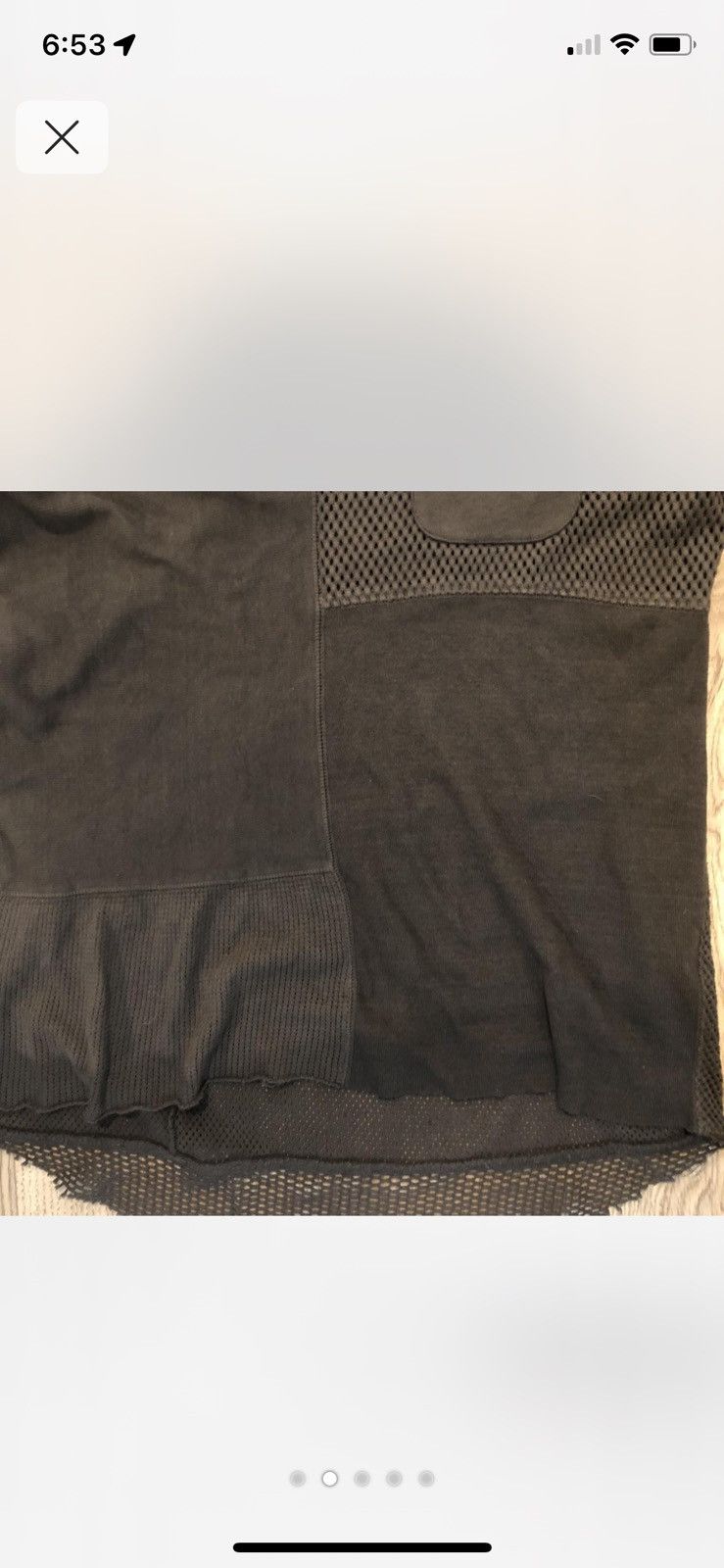 TALKING ABOUT THE ABSTRACTION Talking about the abstraction patchwork 3/4 shirt Size US S / EU 44-46 / 1 - 2 Thumbnail
