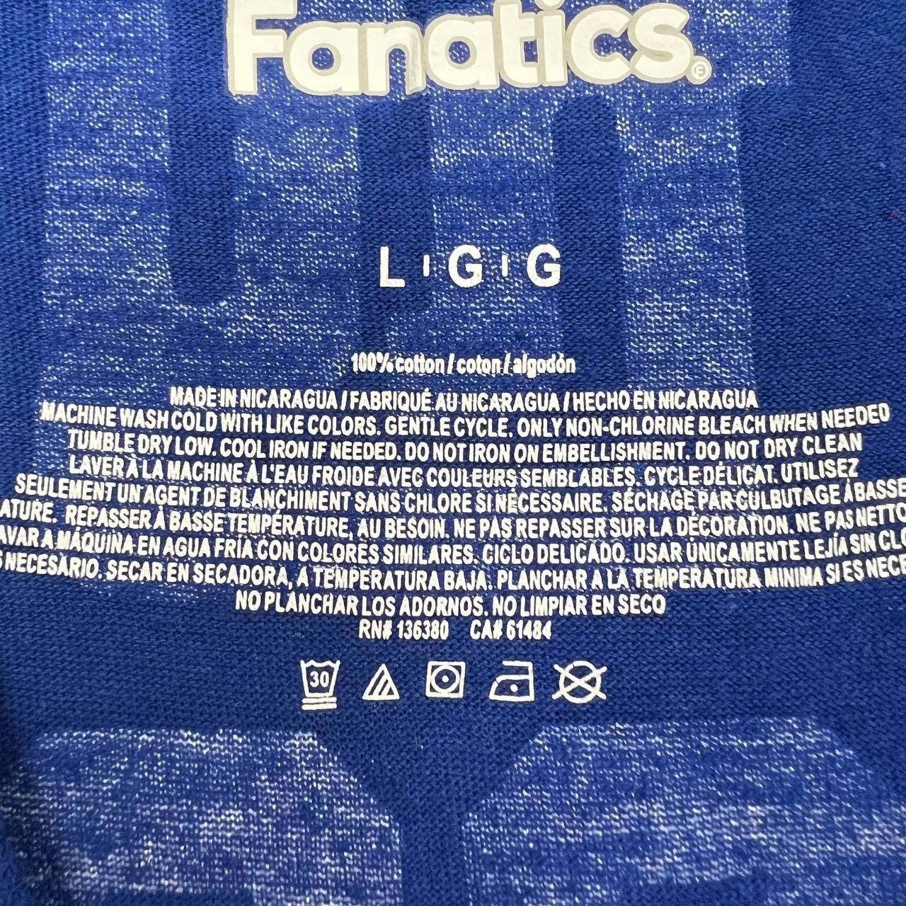 Other New York Giants Shirt Men Fanatics Short Sleeve Crew Neck L Size US L / EU 52-54 / 3 - 3 Thumbnail