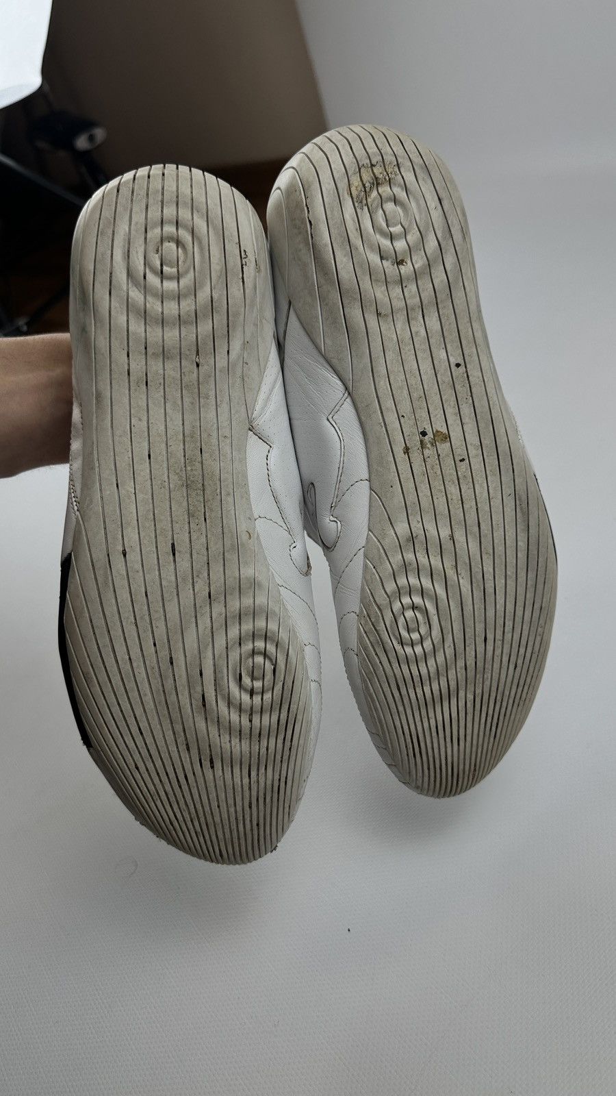 Hysteric Glamour × Puma × Vintage Vtg Puma Racing Leather Shoes Size US 10 / EU 43 - 13 Thumbnail
