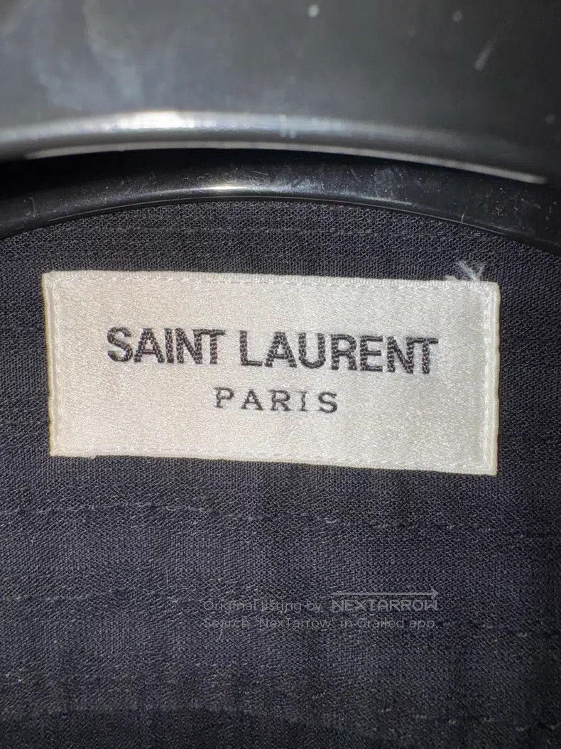 Saint Laurent Paris Saint Laurent Paris Palace Scale Embroidered Striped Shirt Size XS / US 0-2 / IT 36-38 - 5 Thumbnail