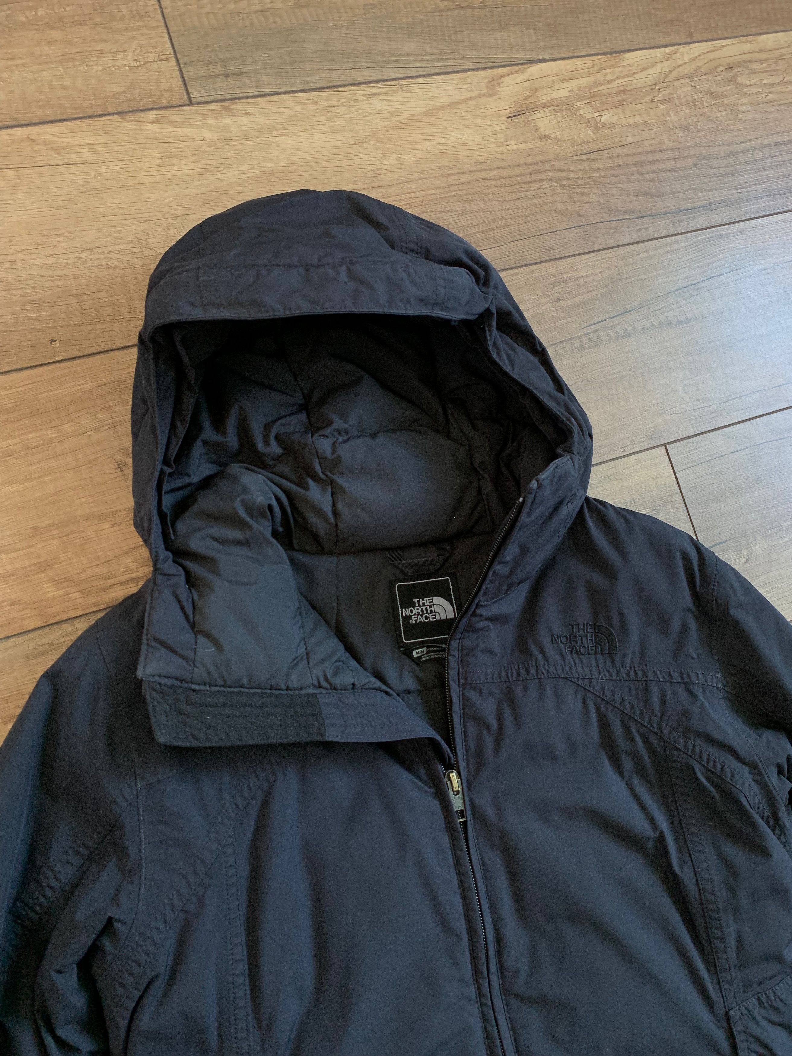 The North Face The North Face Womens Hooded Black Down Jacket Size M / US 6-8 / IT 42-44 - 4 Thumbnail