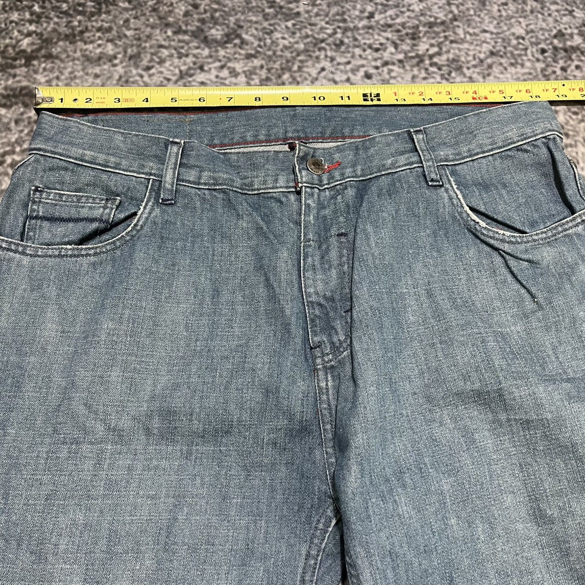 Hurley Vintage Y2K Hurley Baggy Wide Leg Surf Skater Jeans 36x32 Size US 36 / EU 52 - 7 Thumbnail