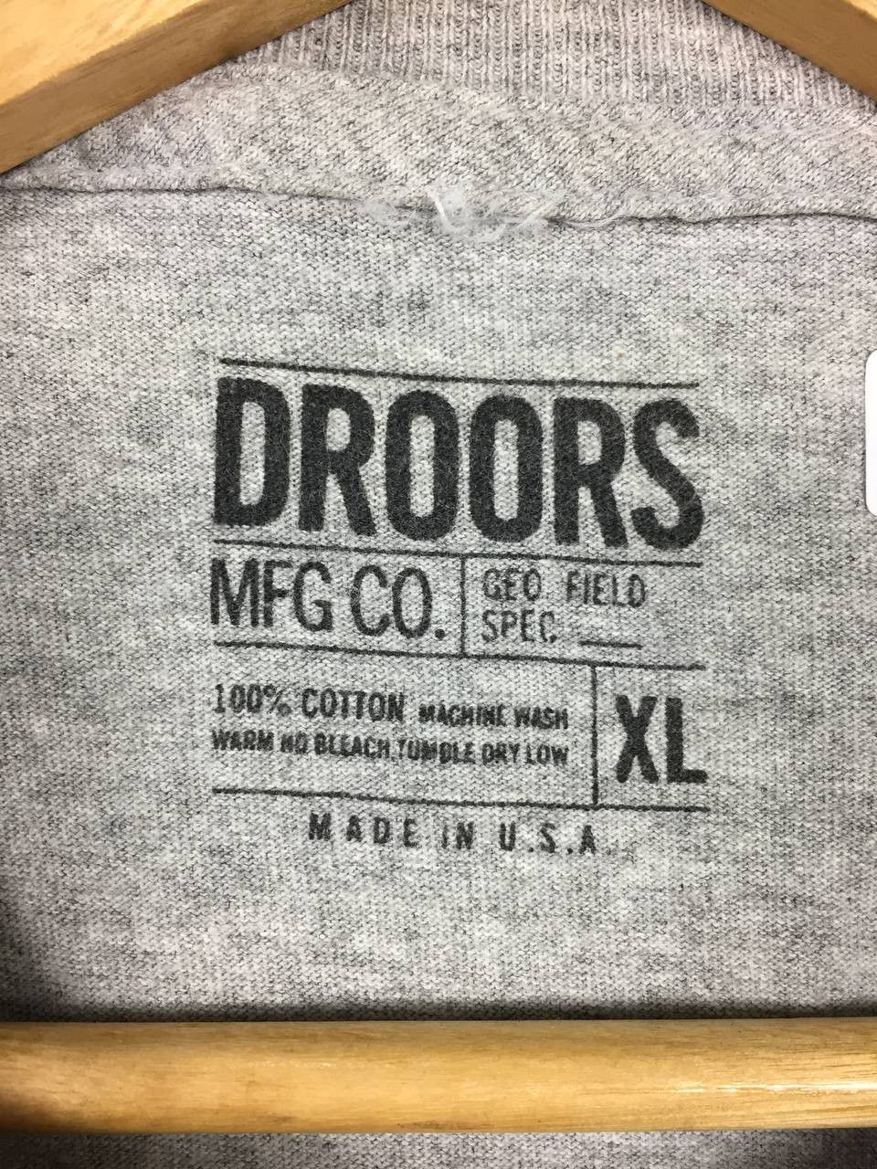 Droors Droors MFG. Co Skate Brand Made in Usa Tee Size US XL / EU 56 / 4 - 7 Thumbnail