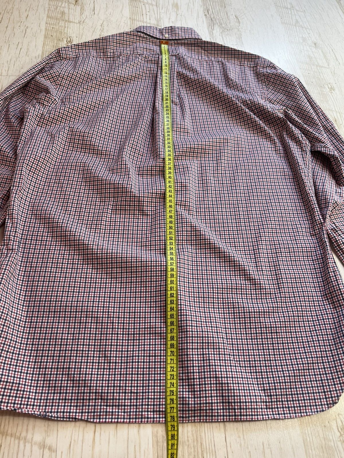 Ralph Lauren Ralph Lauren Slim Fit Plaid Shirt L Blue Red Check Cotton Size US L / EU 52-54 / 3 - 16 Thumbnail