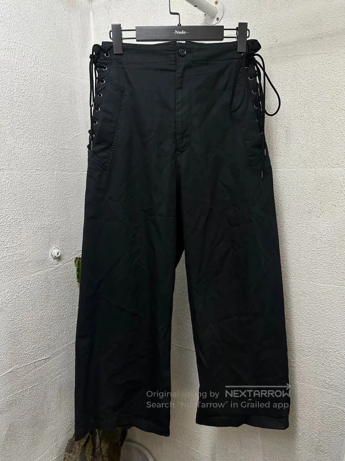 Yohji Yamamoto Yohji Yamamoto Y's Men's Strap Pants. Size US 32 / EU 48 - 1 Thumbnail