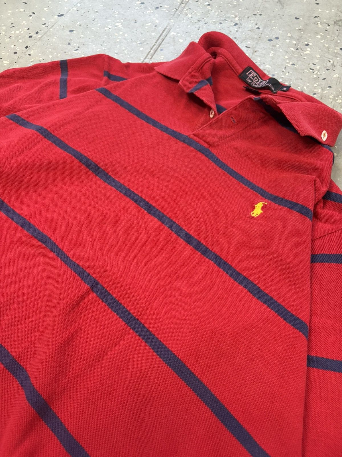 Polo Ralph Lauren Polo By Ralph Lauren Striped Long Sleeve Size US XL / EU 56 / 4 - 1 Thumbnail