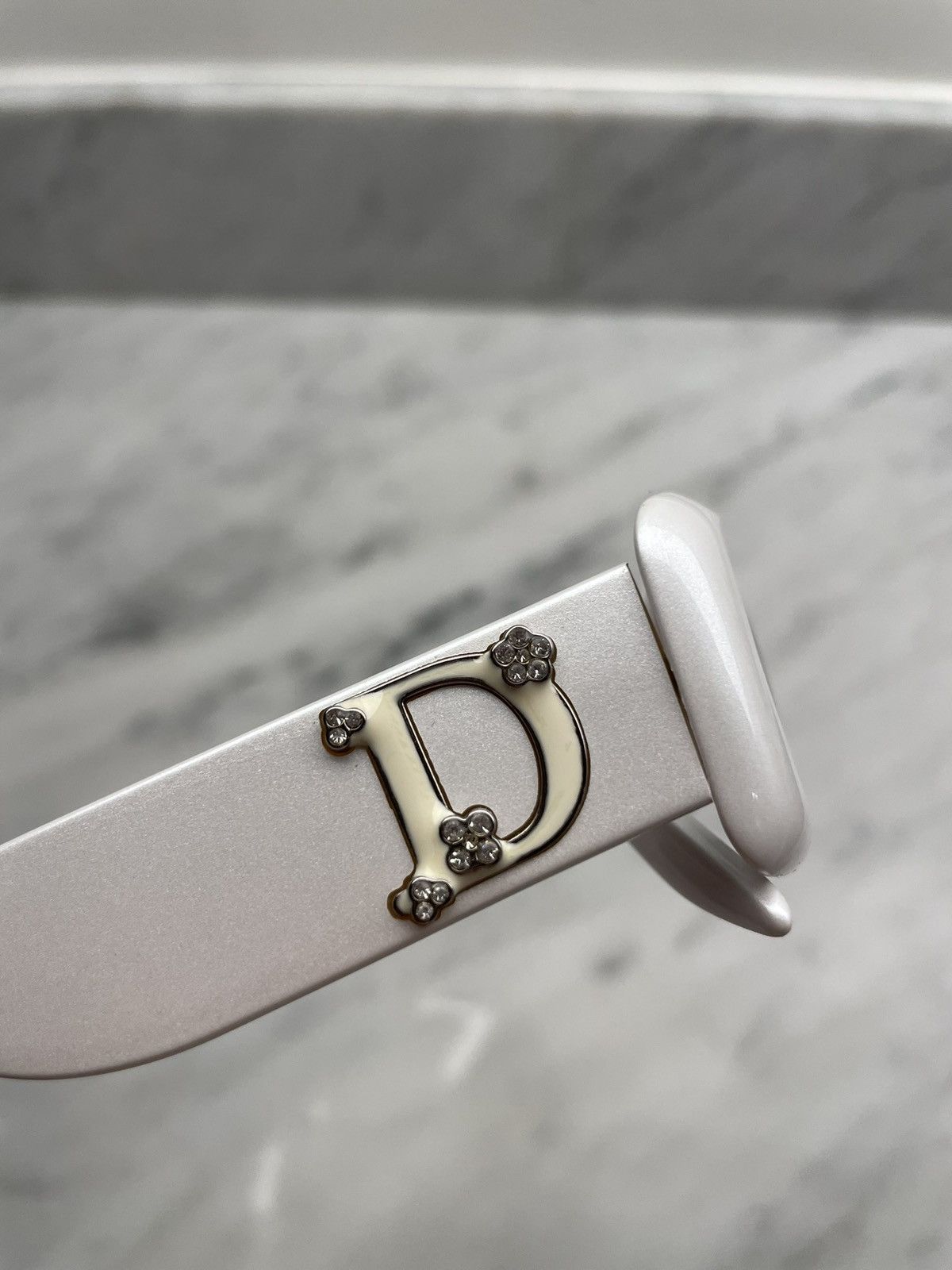 Dior Dior Couture 2 🔥 white sunglasses with logo Size ONE SIZE - 8 Thumbnail