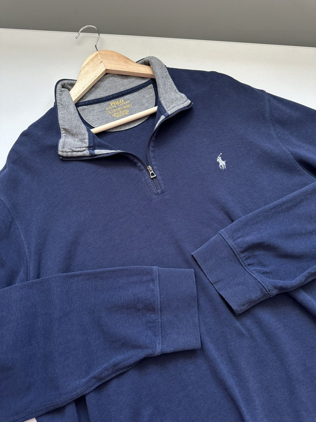 Polo Ralph Lauren Vintage Y2k Polo Ralph Lauren 1/4 Zip Sweater Size US XL / EU 56 / 4 - 6 Thumbnail
