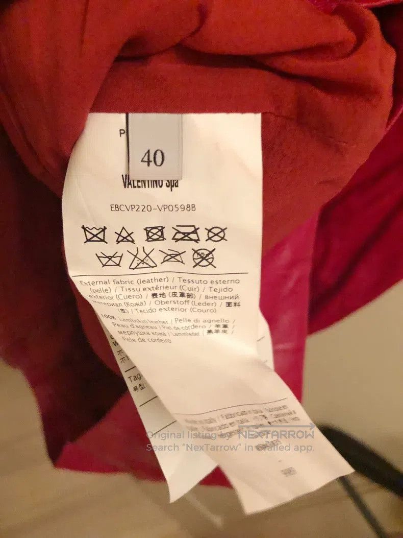 Valentino Valentino Lambskin dress Size M / US 6-8 / IT 42-44 - 4 Thumbnail