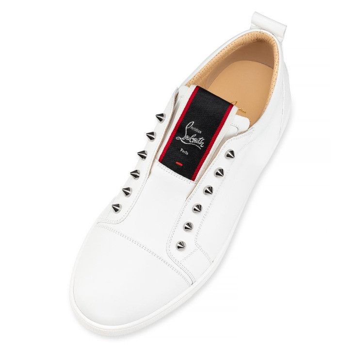 Christian Louboutin o1bcso1str1024 F A V Fique A Vontade Sneaker in White Size US 11 / EU 44 - 3 Thumbnail