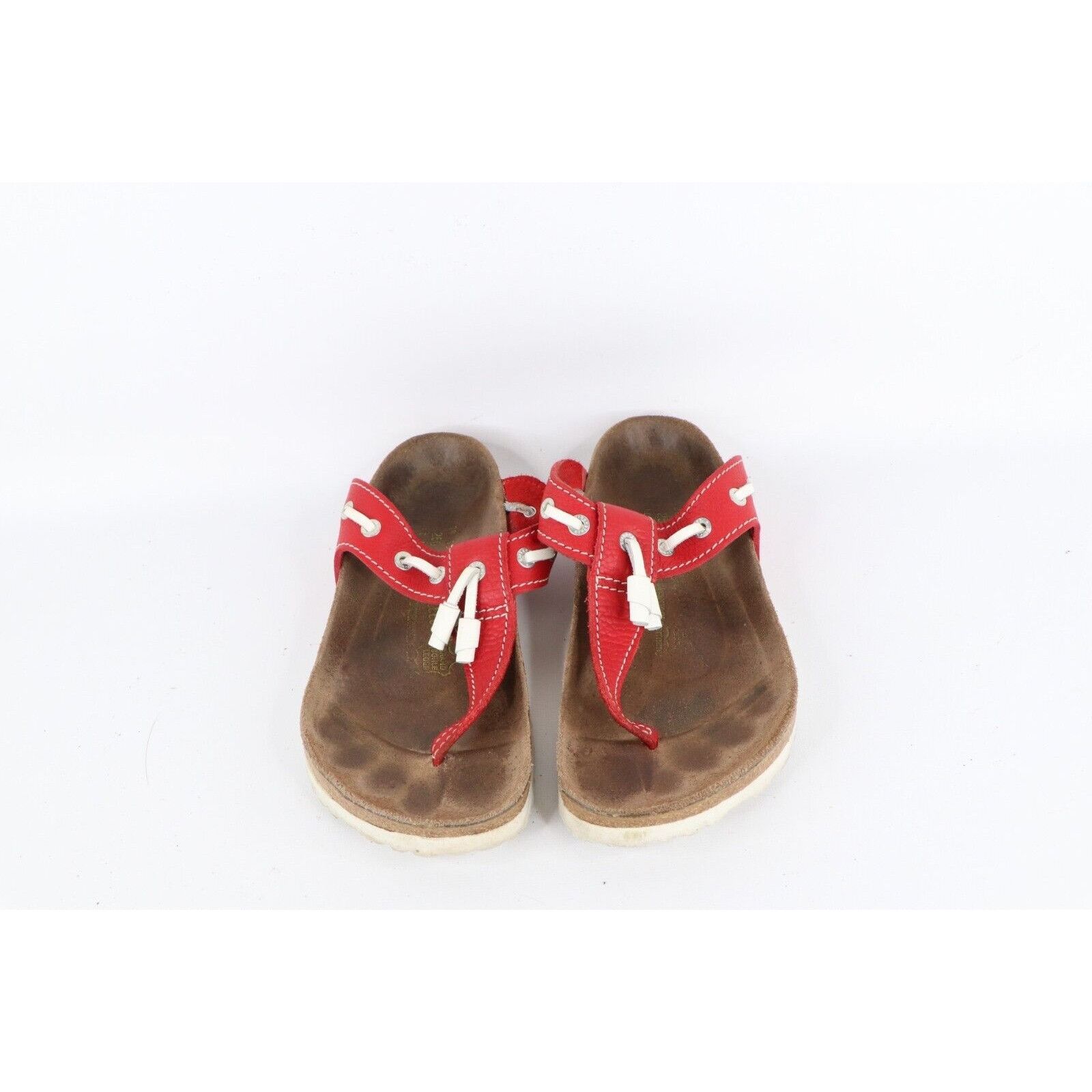 Birkenstock × Vintage Vintage Papillio Birkenstock Leather Tassel Sandals Size US 8 / IT 38 - 2 Thumbnail