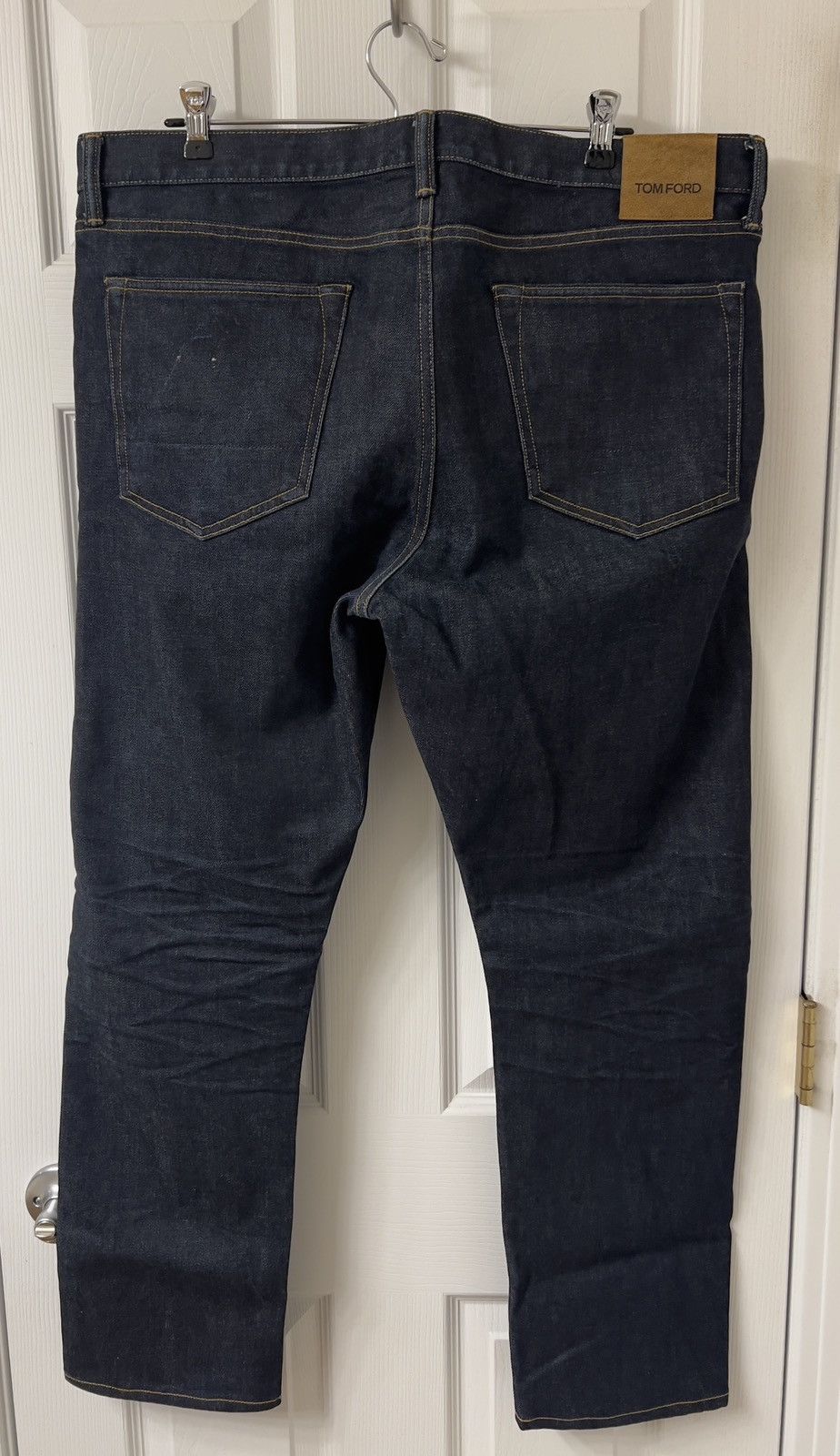 Tom Ford Vintage Tom Ford Raw Indigo Selvedge Jeans 38x30 Made in US Size US 38 / EU 54 - 4 Thumbnail