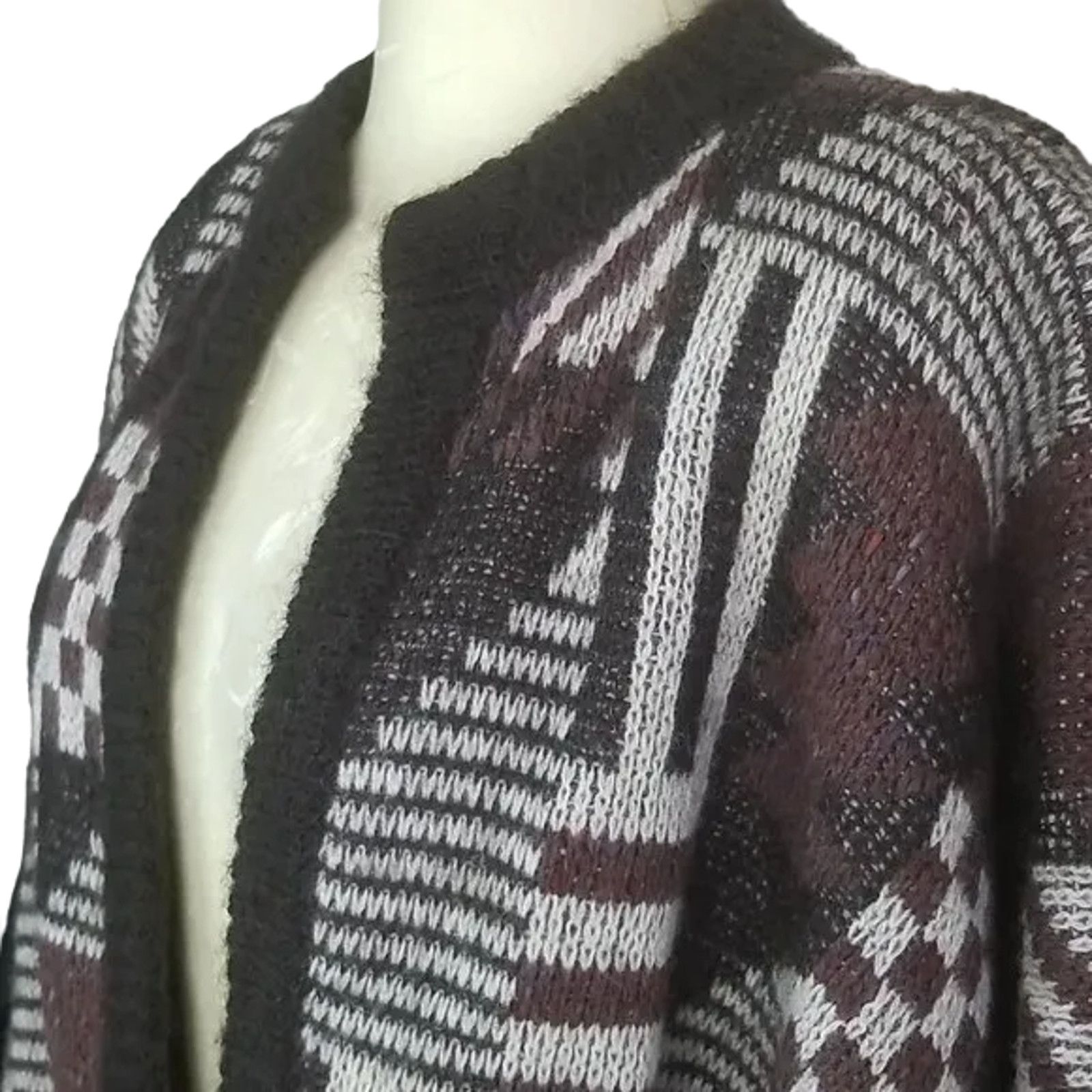 Dragon Diffusion Vintage IB Diffusion Womens Mohair Cardigan Sweater Wool S Size S / US 4 / IT 40 - 2 Thumbnail