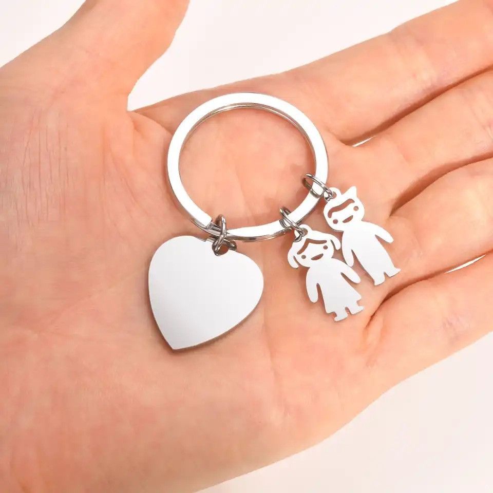 Other Heart Family Love Keychain Size ONE SIZE - 3 Thumbnail