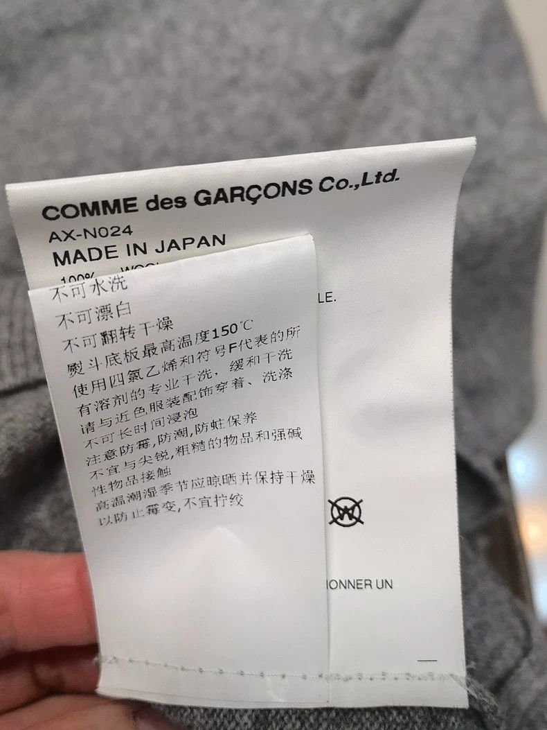 Comme des Garcons Comme Des Garcons Grey Knitted Cardigan 2504-Nextarrow Size US S / EU 44-46 / 1 - 7 Thumbnail
