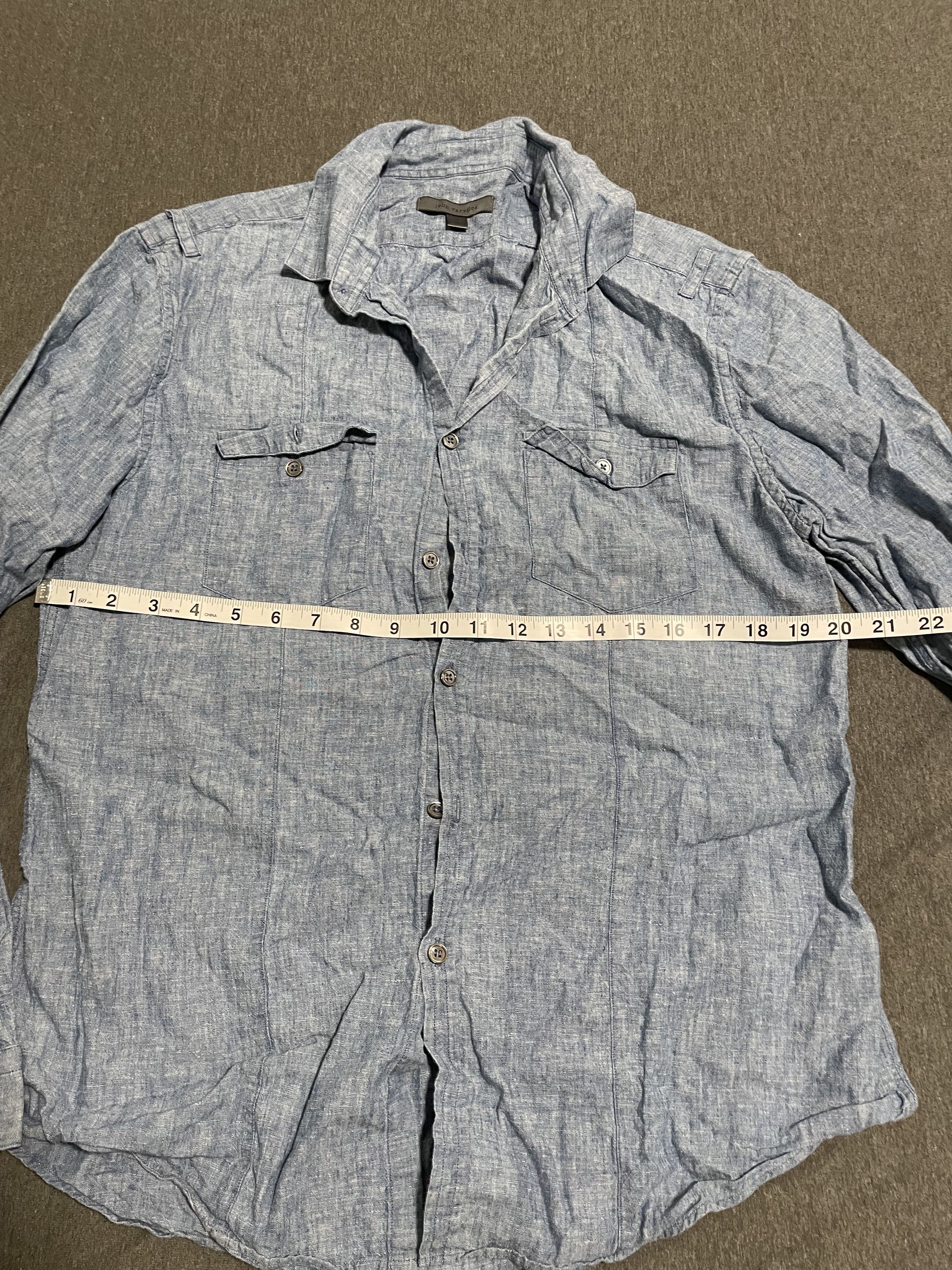 John Varvatos John Varvatos Shirt Size US M / EU 48-50 / 2 - 3 Thumbnail