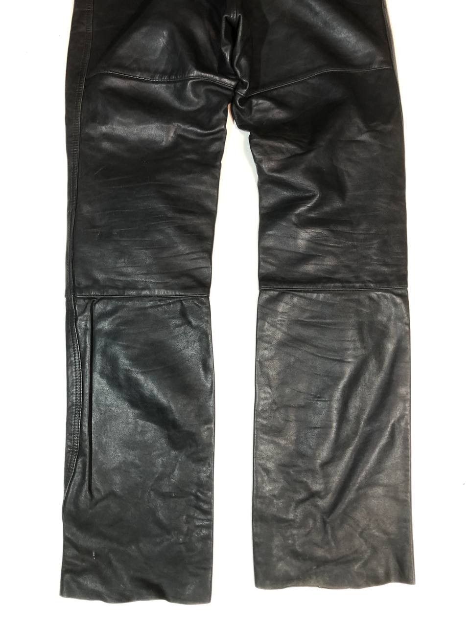 Hein Gericke × Vintage Hein Gericke Moto Biker Leather Pants Vintage Size US 32 / EU 48 - 9 Thumbnail