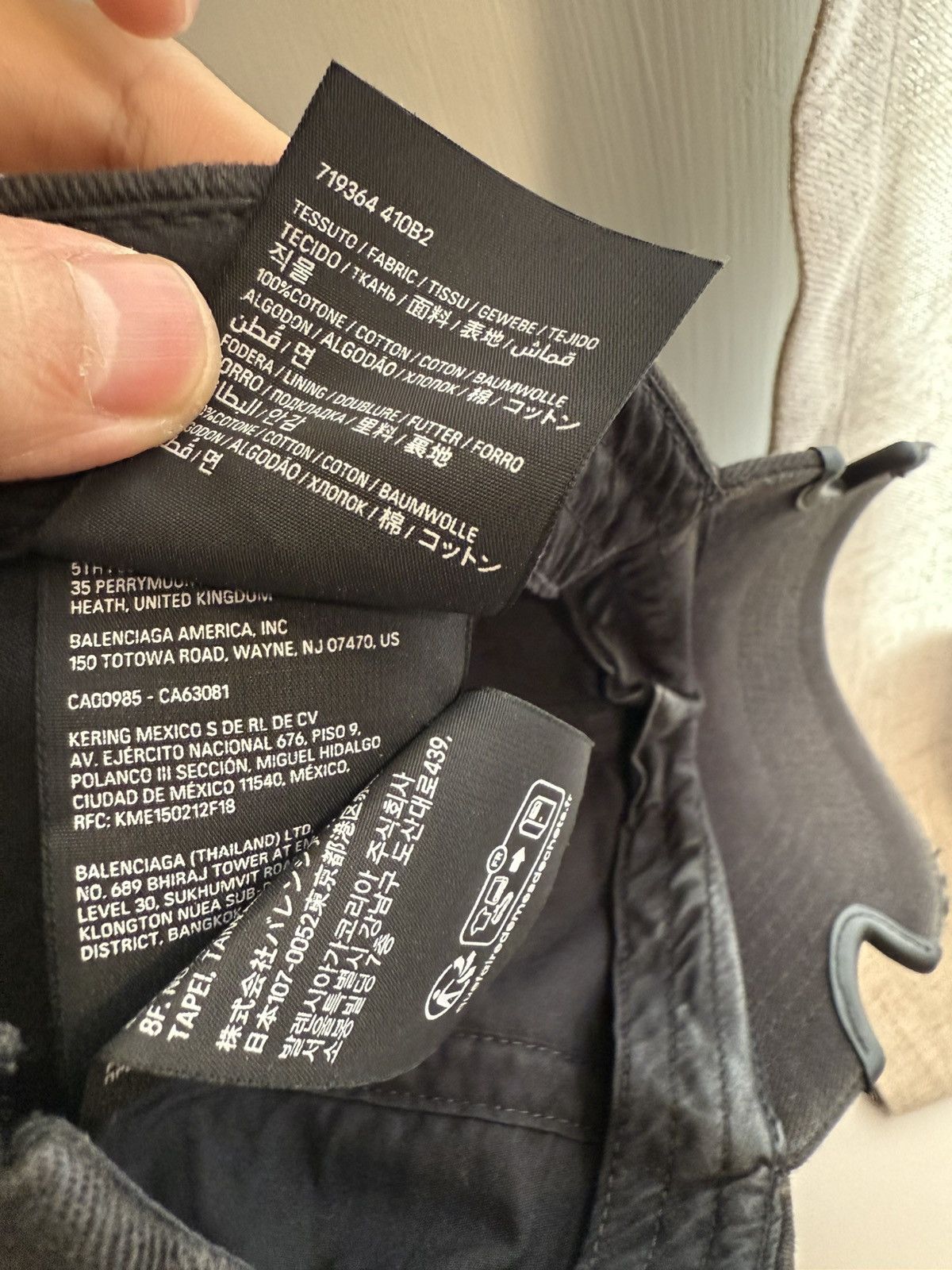 Balenciaga Balenciaga Gaffer Notch Cap Size ONE SIZE - 5 Thumbnail
