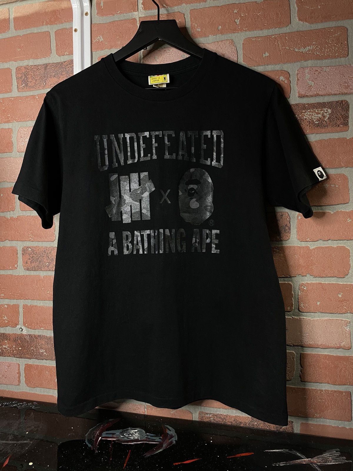 A Bathing Ape Undefeated Bape Head T-Shirt Medium