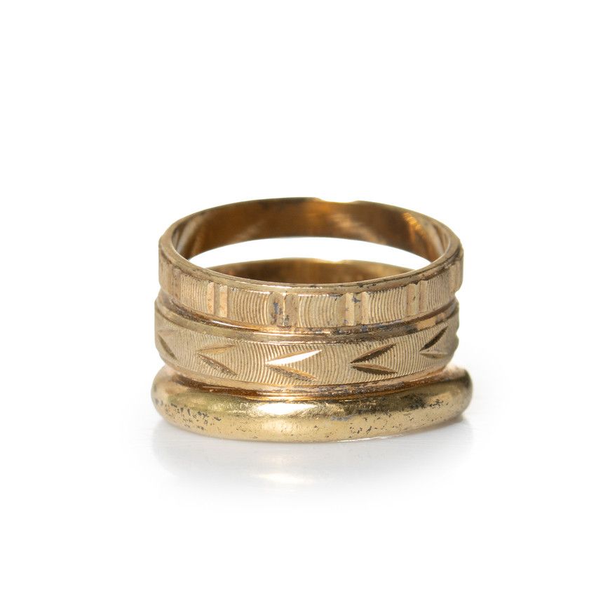 Maison Margiela Maison Margiela, gold toned ring Size ONE SIZE - 3 Thumbnail