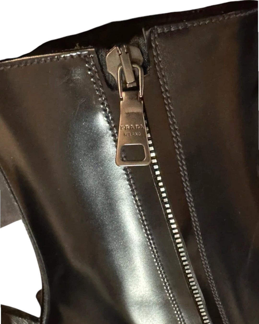 Prada RARE RE-EDITION F/W 2007 STYLE BOOTS Size US 7.5 / EU 40-41 - 5 Thumbnail