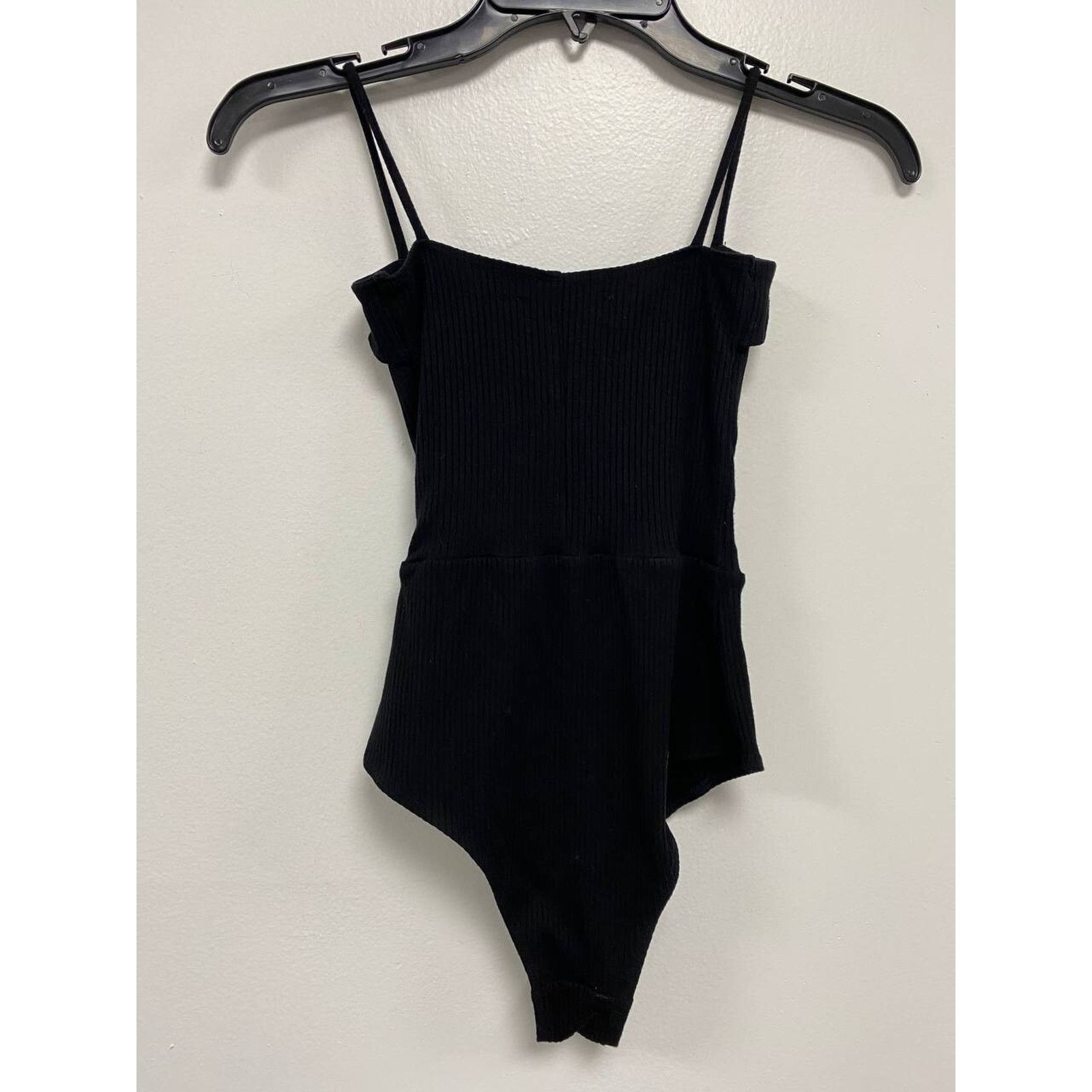 Reformation Reformation Lace-Up Body Suit Black bodysuit Size S A001422 Size 23" - 2 Thumbnail