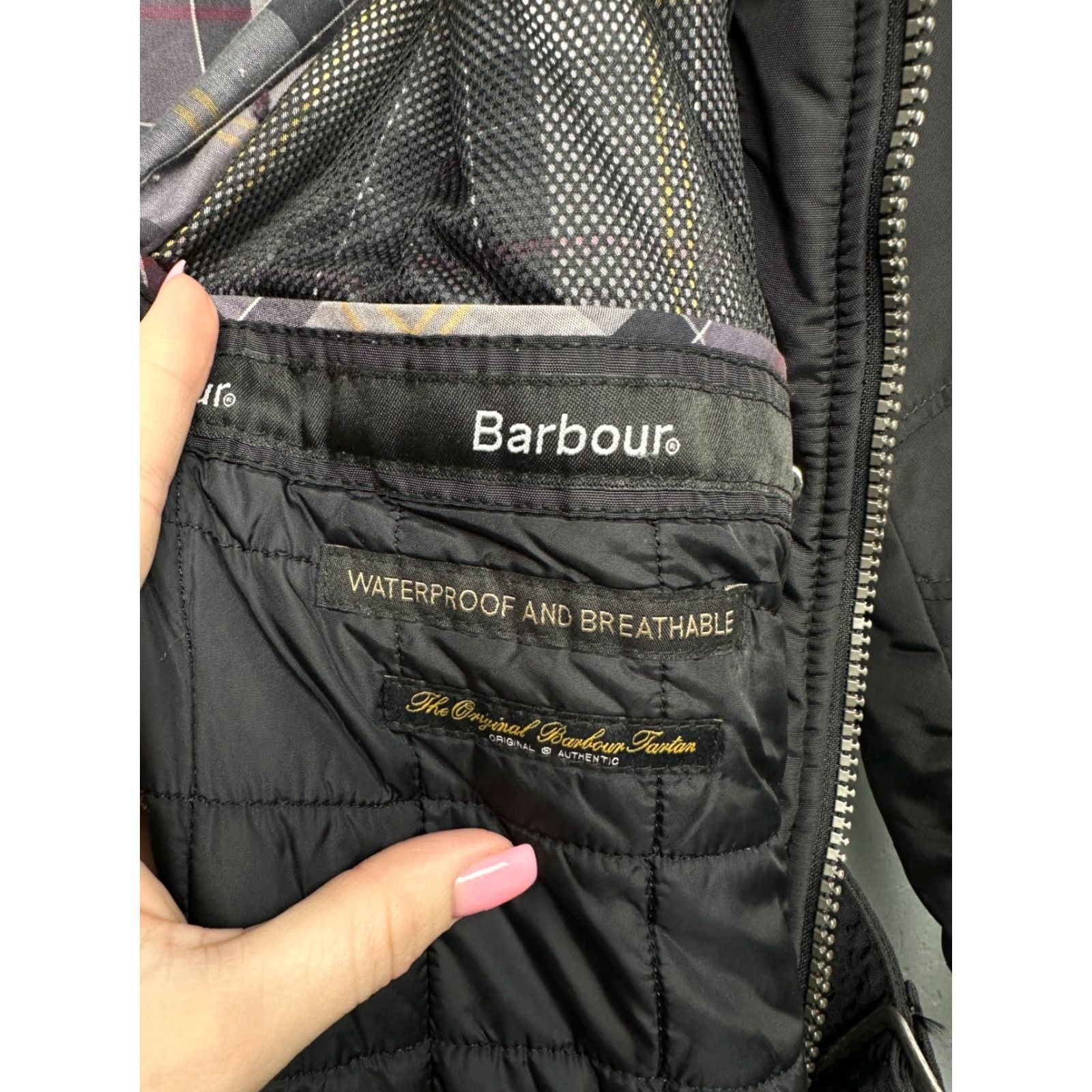 Barbour Barbour Outlaw Jacket Barbour International Womens Jacket XS? UK 10 Black Size M / US 6-8 / IT 42-44 - 6 Thumbnail