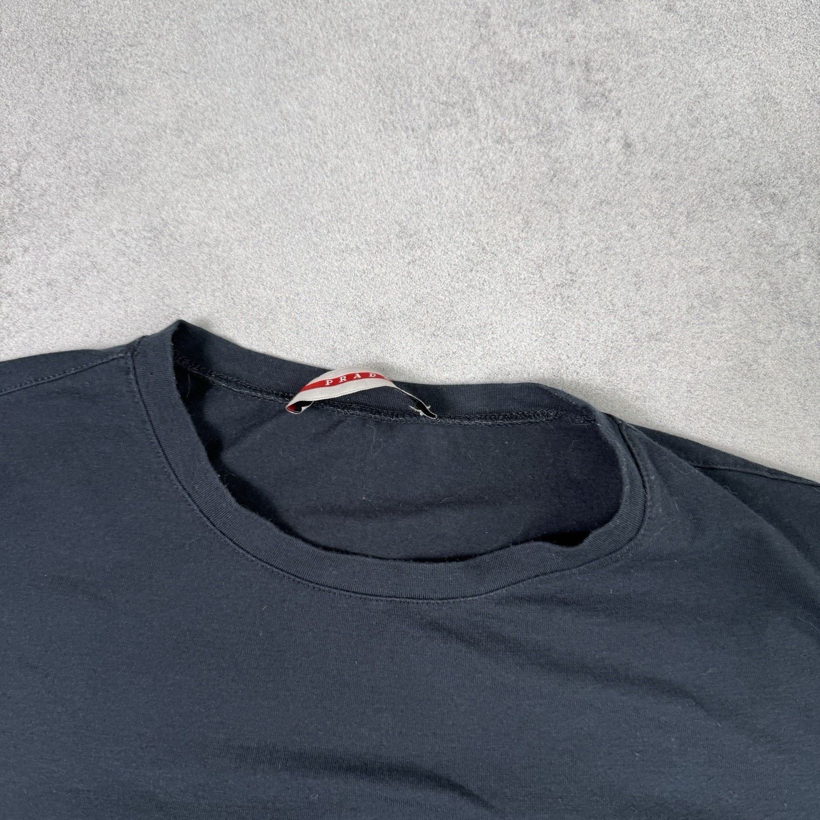 Prada Prada Red Tab Pocket Blue Women T Shirt Size S Size S / US 4 / IT 40 - 3 Thumbnail