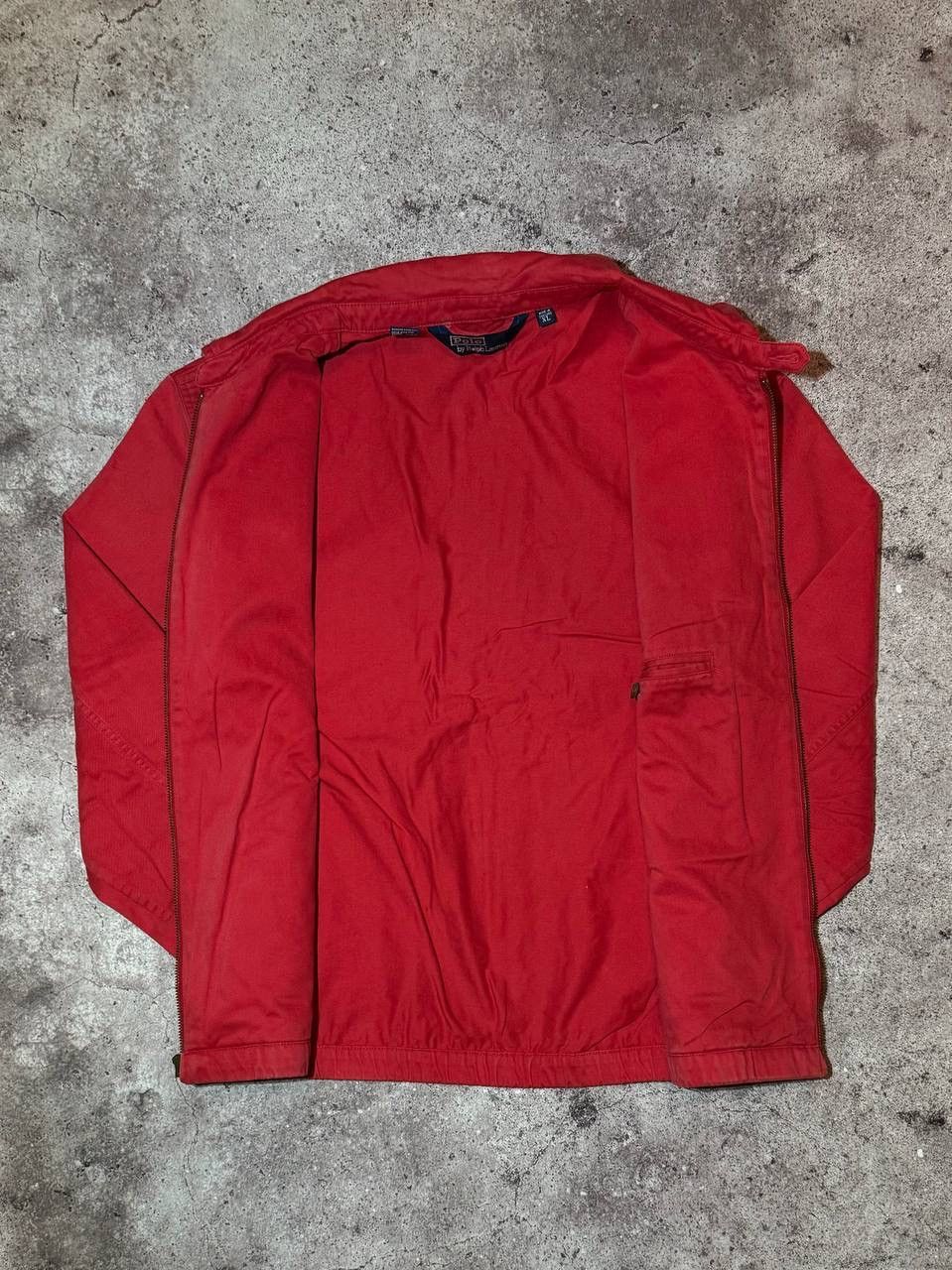 Polo Ralph Lauren Vintage Polo Ralph Lauren Red Harington Bomber Jacket Size US XL / EU 56 / 4 - 8 Thumbnail