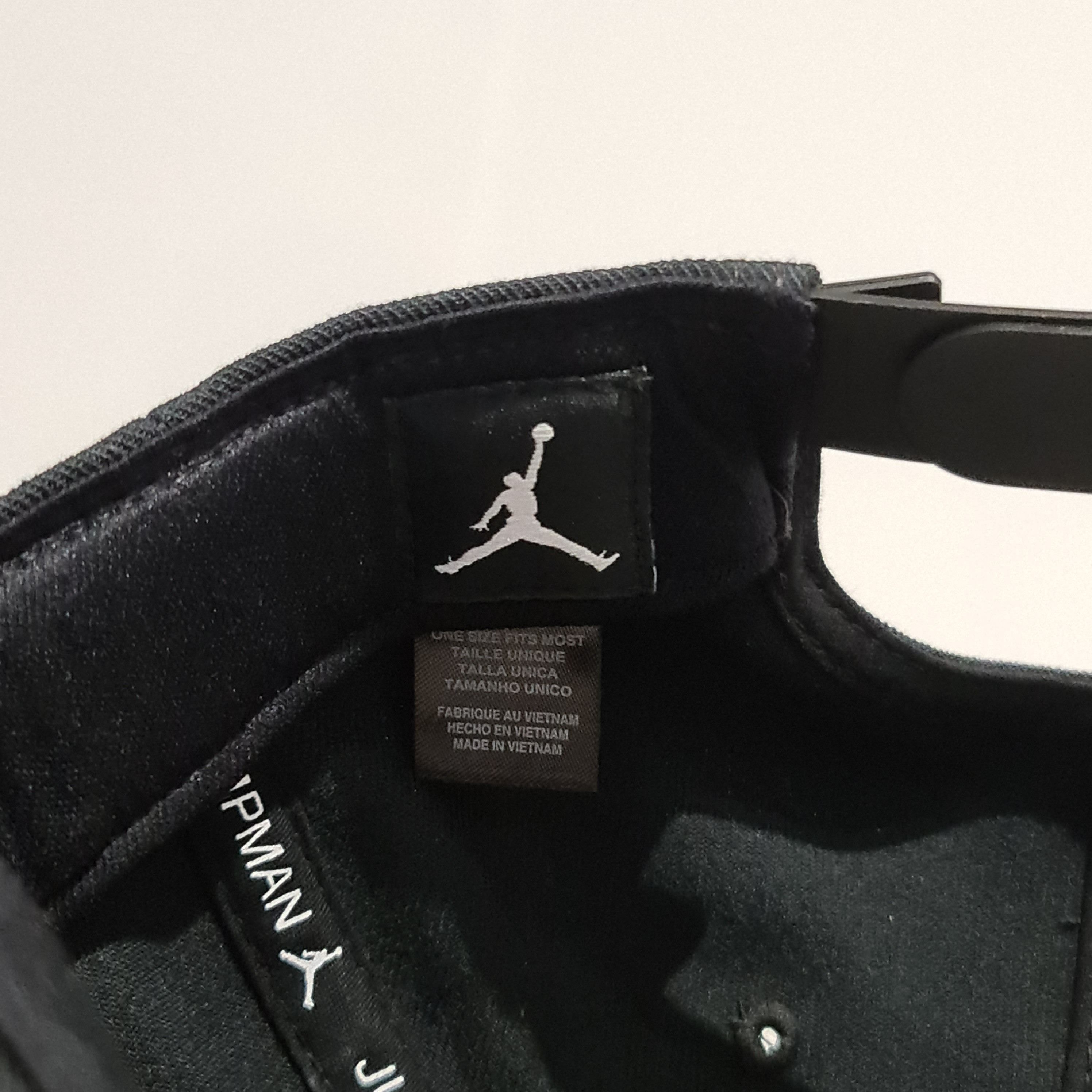 Jordan Brand Jordan Cap Snapback 'RE2PECT' Black Size ONE SIZE - 8 Thumbnail