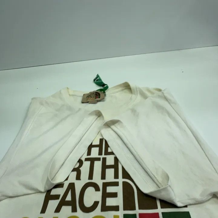 Gucci Gucci x The North Face Logo Print T-Shirt-2507 Size M / US 6-8 / IT 42-44 - 3 Thumbnail