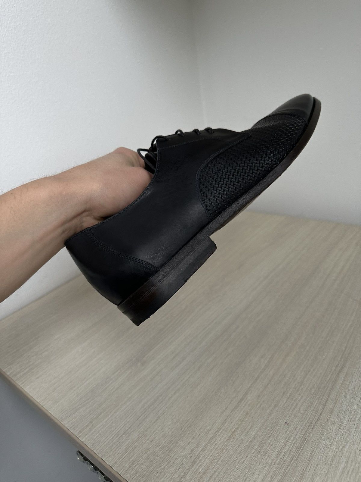 Canali Canali Leather Oxford Shoes Size US 8 / EU 41 - 7 Thumbnail