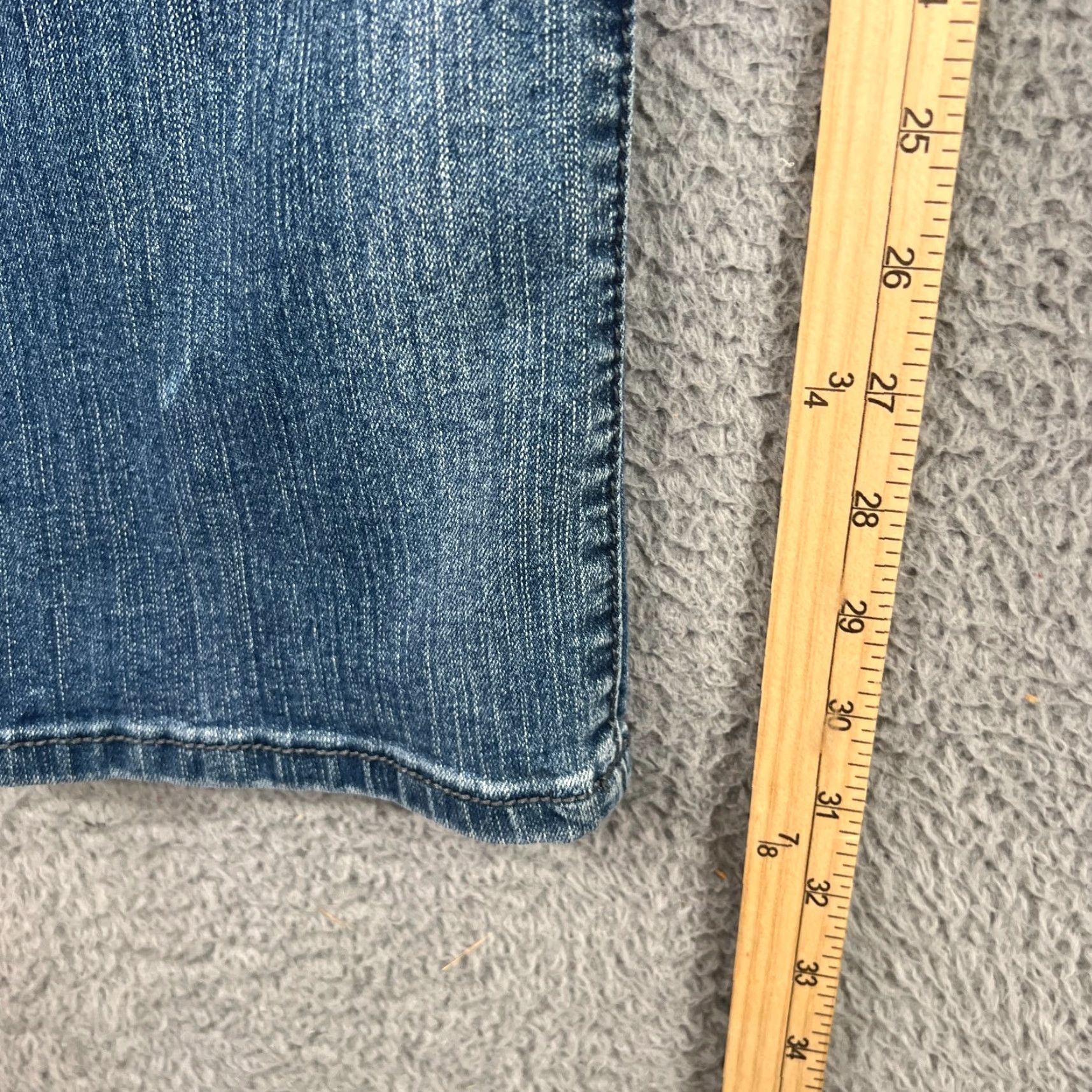 Vintage VINTAGE TK AXEL Men's Jeans Slim Straight Blue 36x32 Regular Denim 5-Pocket Stretch Casual Mens Size US 36 / EU 52 - 3 Thumbnail