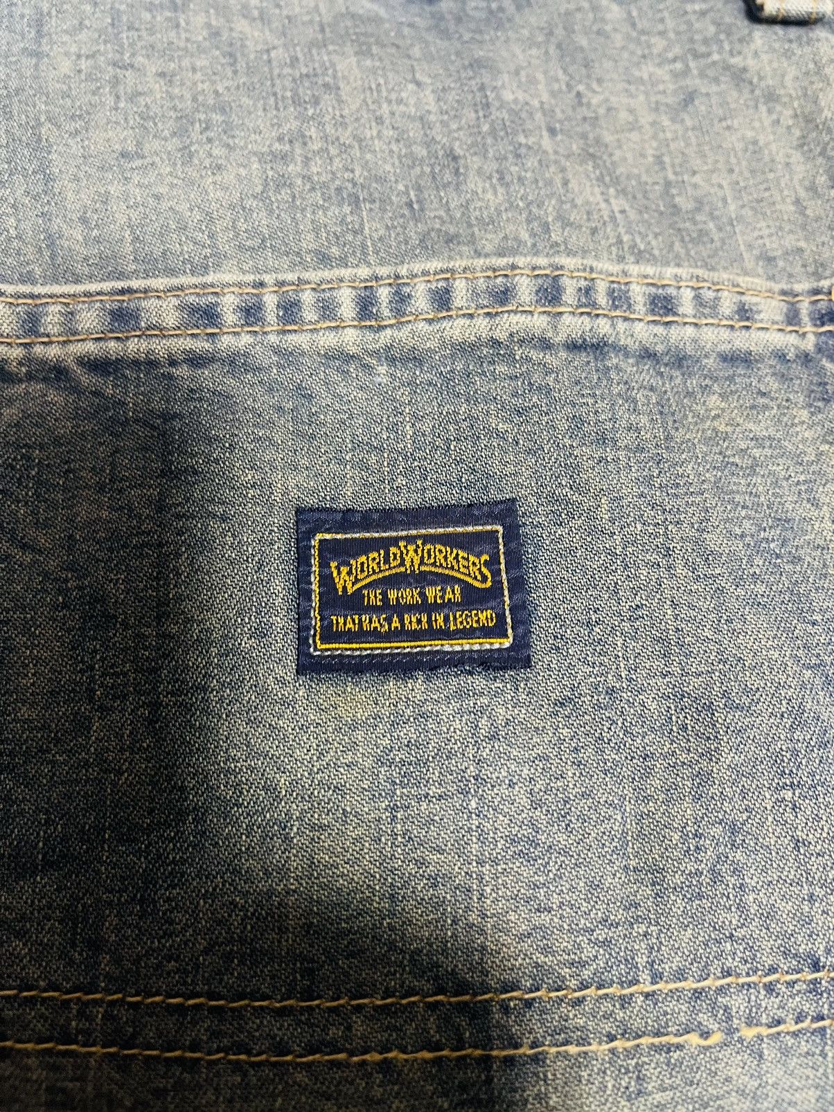 Big John × Jean Big John World Worker Jeans (15) Size US 32 / EU 48 - 3 Thumbnail
