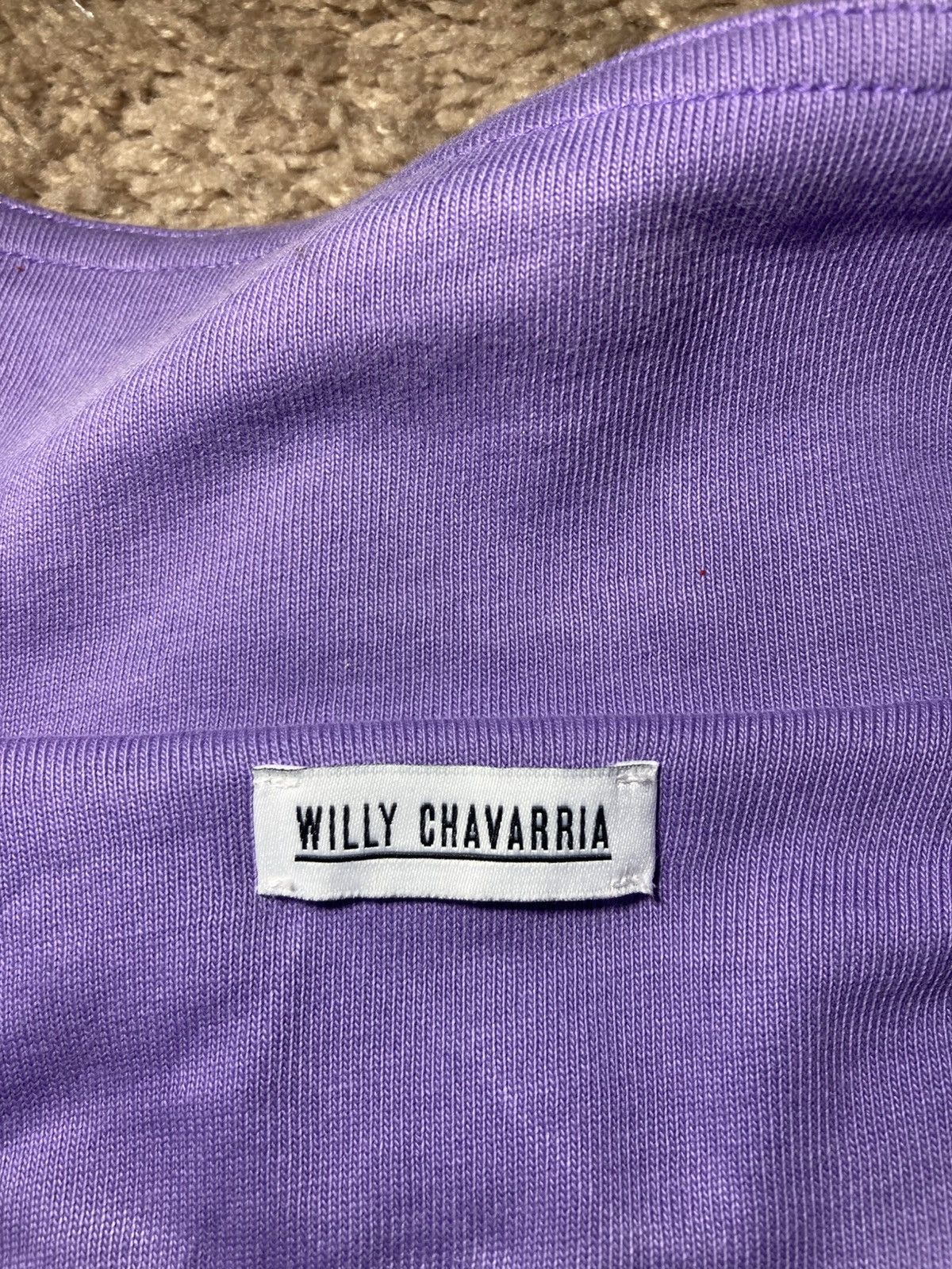 Willy Chavarria SS18 Willy Chavarria Satin Velour Track Jacket Bad Boy 2018 Size US M / EU 48-50 / 2 - 4 Thumbnail
