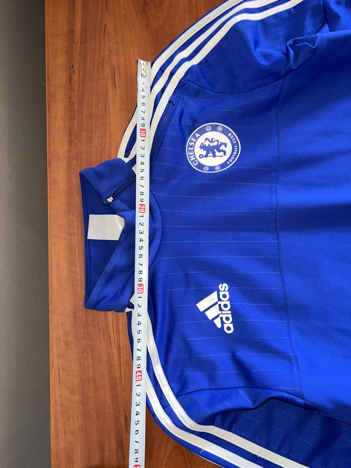 Adidas 2015 CHELSEA FC TRAINING ADIDAS SOCCER FOOTBALL LONG SLEEVE Size US S / EU 44-46 / 1 - 22 Thumbnail
