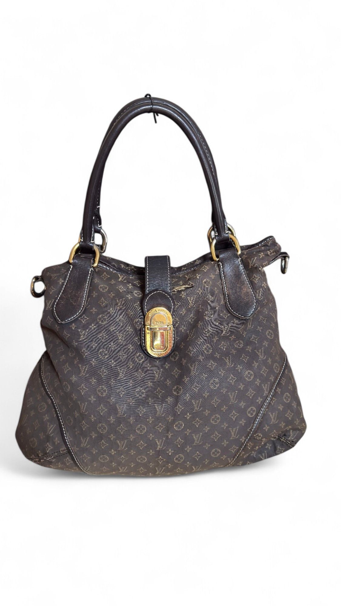 Louis Vuitton LOUIS VUITTON Monogram Idylle Elegy Handbag Black M56696 Size ONE SIZE - 2 Thumbnail