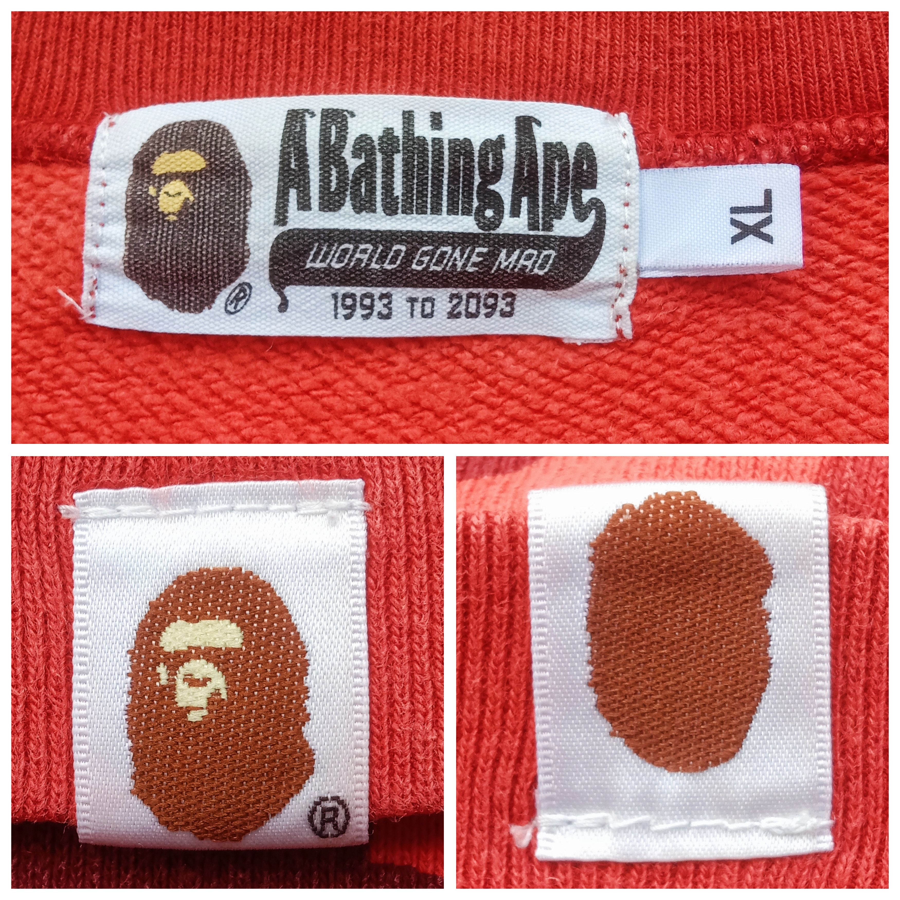 Bape Color Camo Ape Head Crewneck (2017) Size US XL / EU 56 / 4 - 7 Thumbnail