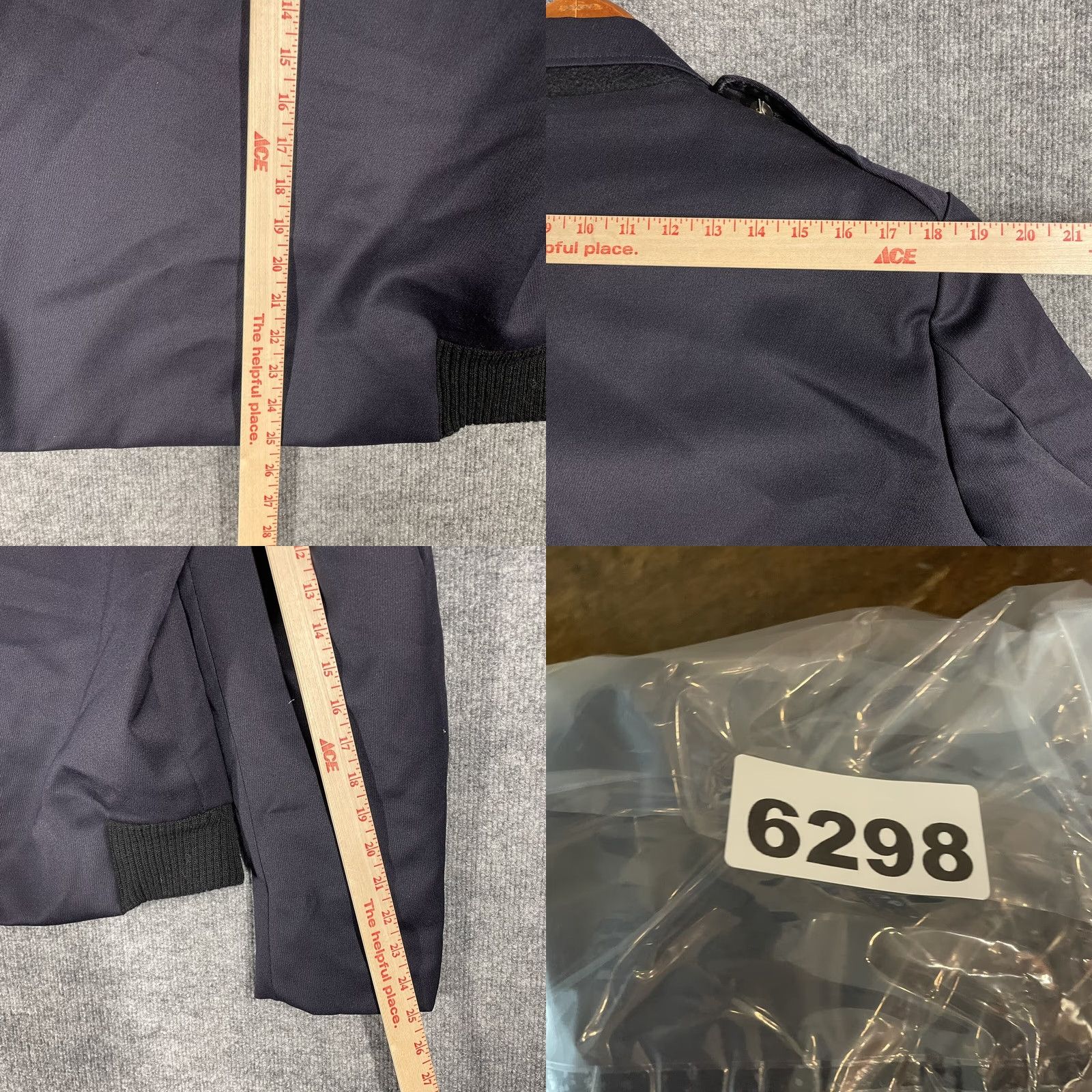 Vintage VINTAGE Chicago Police Jacket Wool Gabardine 60s 70s Size 42 R Blue Lavigne Uniform Mens Size US XS / EU 42 / 0 - 11 Thumbnail