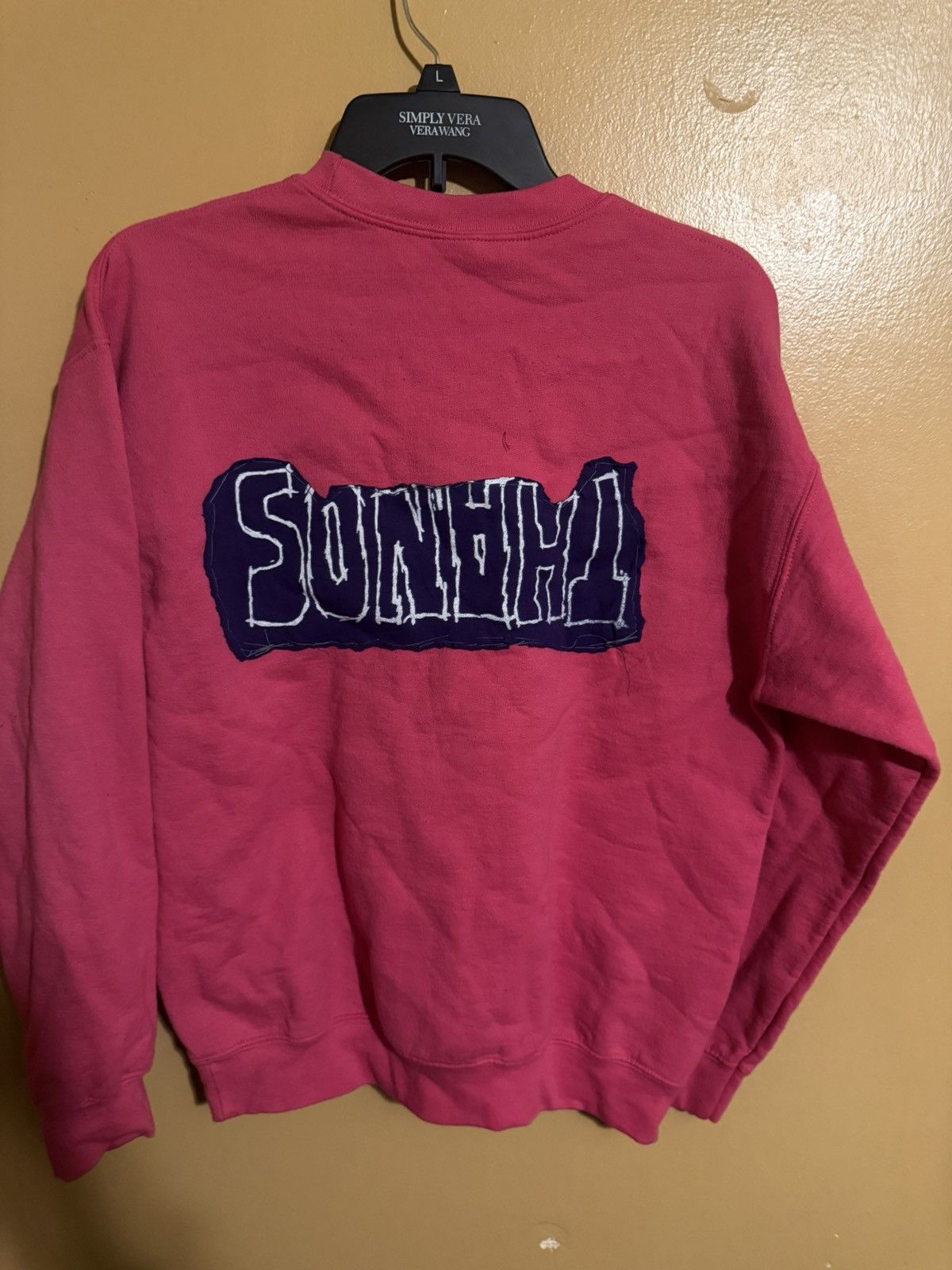 Gildan Pink and purple Thanos sweatshirt meduim #Marvel #Thanos Size US M / EU 48-50 / 2 - 4 Thumbnail