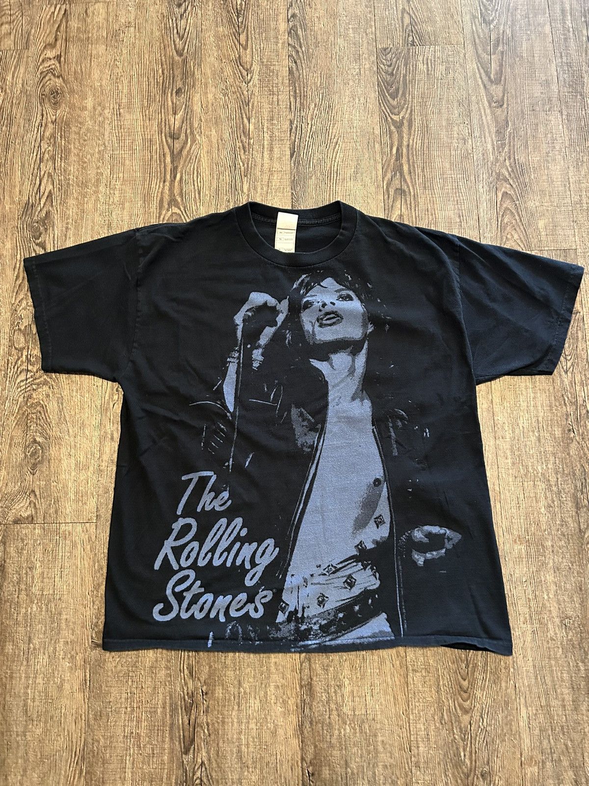 The Rolling Stones × Vintage Vintage The Rolling Stones 90s Band Tee Size US XL / EU 56 / 4 - 1 Thumbnail