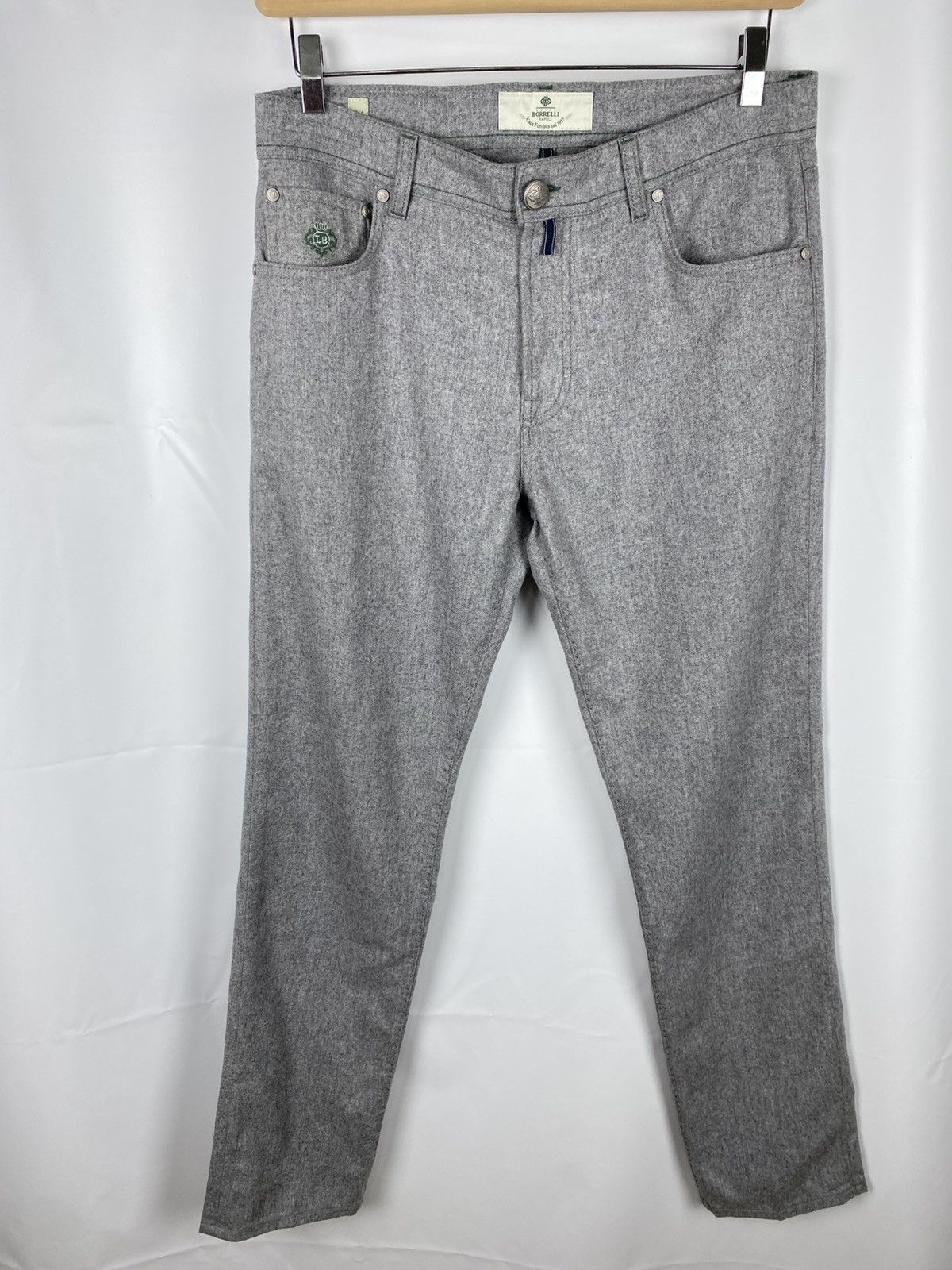 Luigi Borrelli Camerelle Pantalone Pants Cotton-Polyester 34