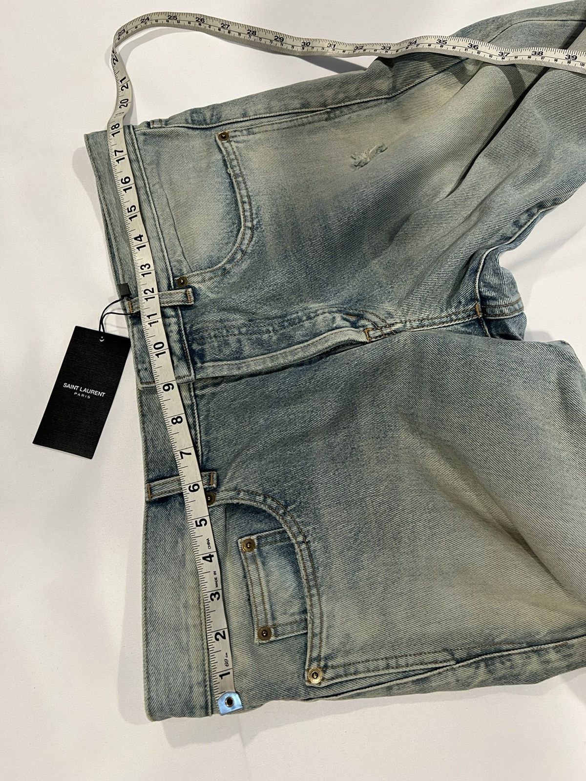 Saint Laurent Paris Saint Laurent men’s ripped blue jeans. 34. $890 Size US 34 / EU 50 - 10 Thumbnail