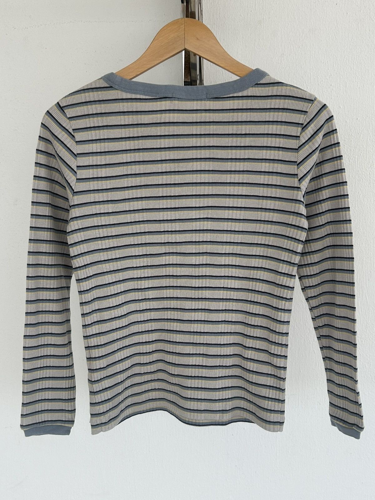 Issey Miyake Niko And .. Stripes Longsleeve Tee Size S / US 4 / IT 40 - 2 Thumbnail
