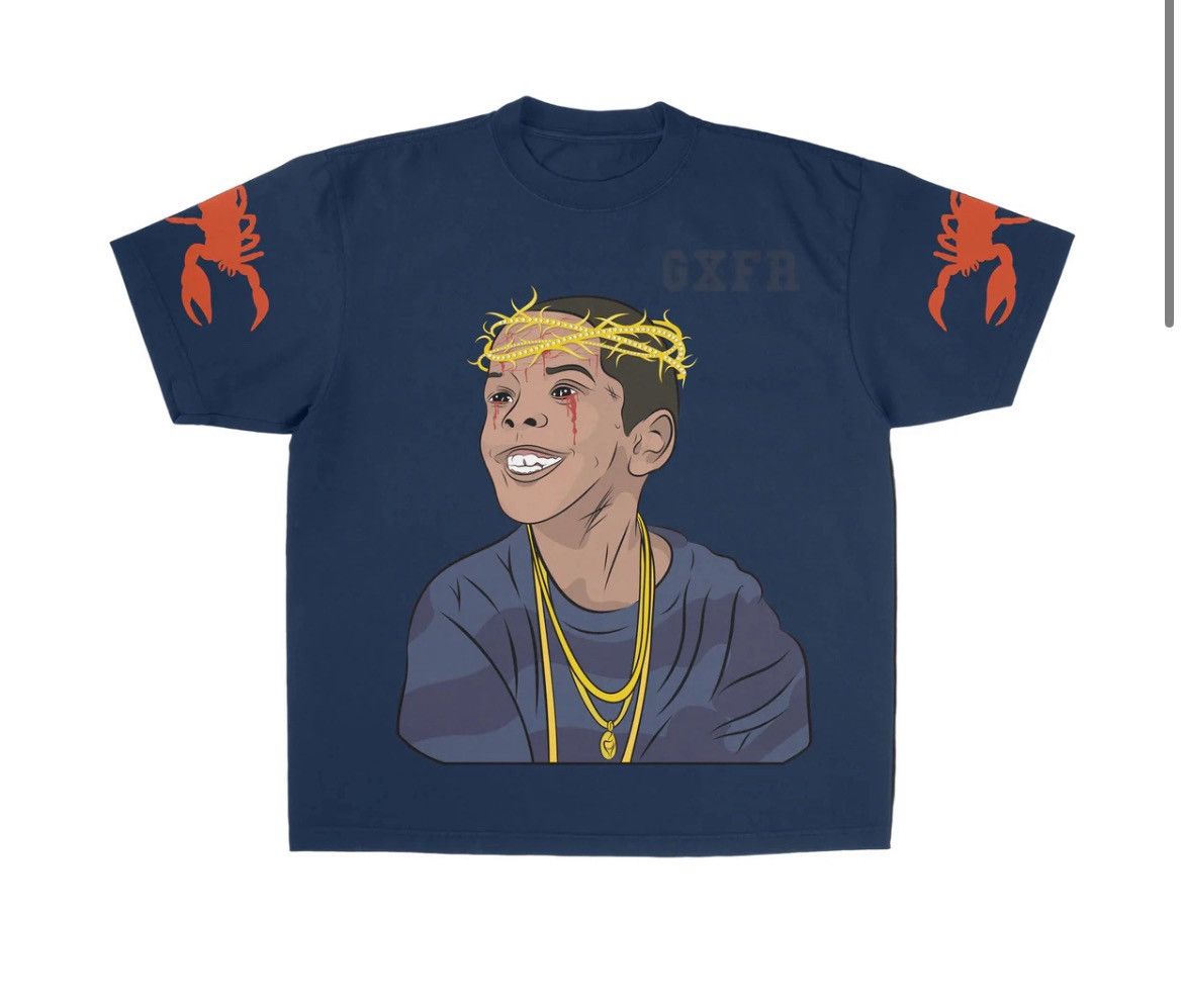 Other Westside Gunn Flygod 10 embroidered navy tee shirt medium Size US M / EU 48-50 / 2 - 1 Thumbnail