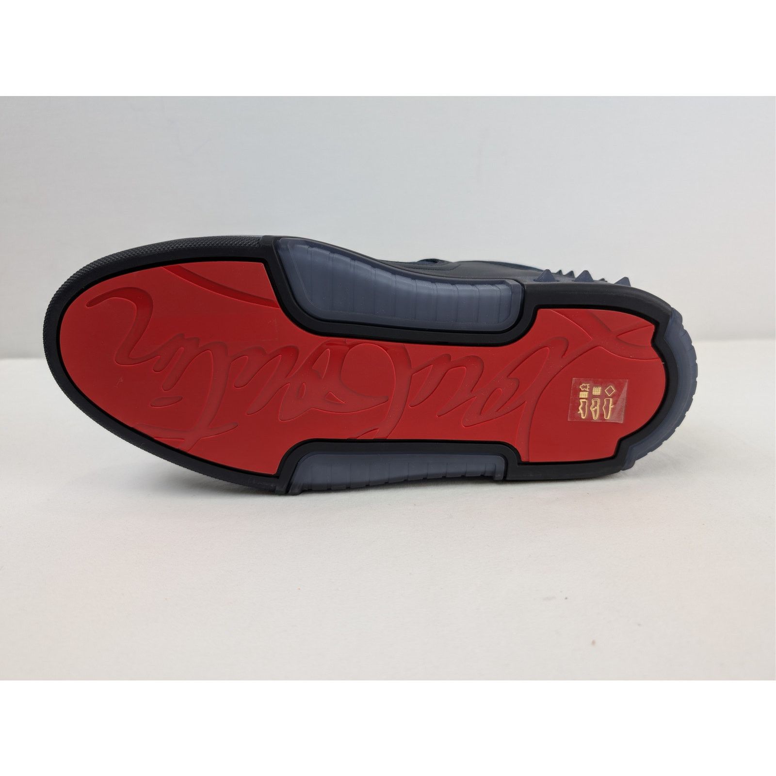 Christian Louboutin o1rshd1 Astroloubi Mid Flat Sneakers in Marine Blue Size US 9.5 / EU 42-43 - 13 Thumbnail