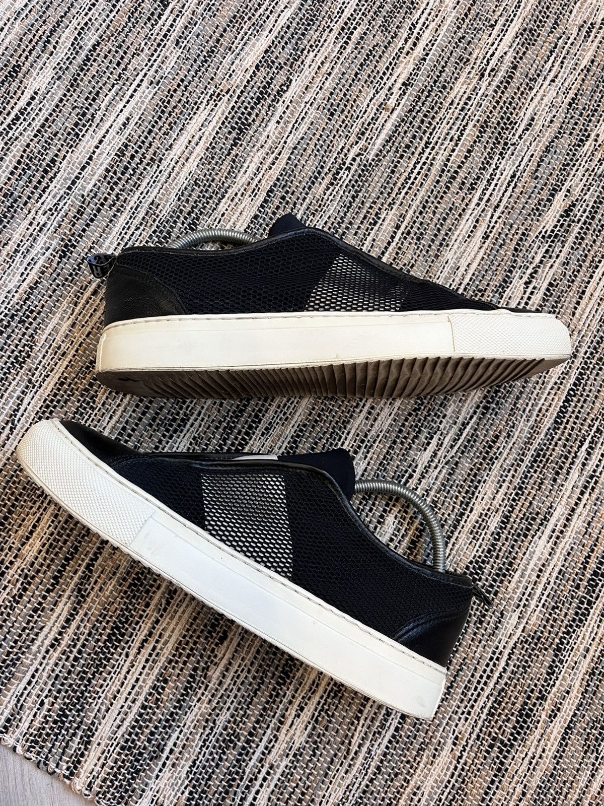 Dirk Bikkembergs × Vintage Dirk Bikkembergs Leather Sneakers Slipons shoes minimalistic Size US 8 / IT 38 - 6 Thumbnail
