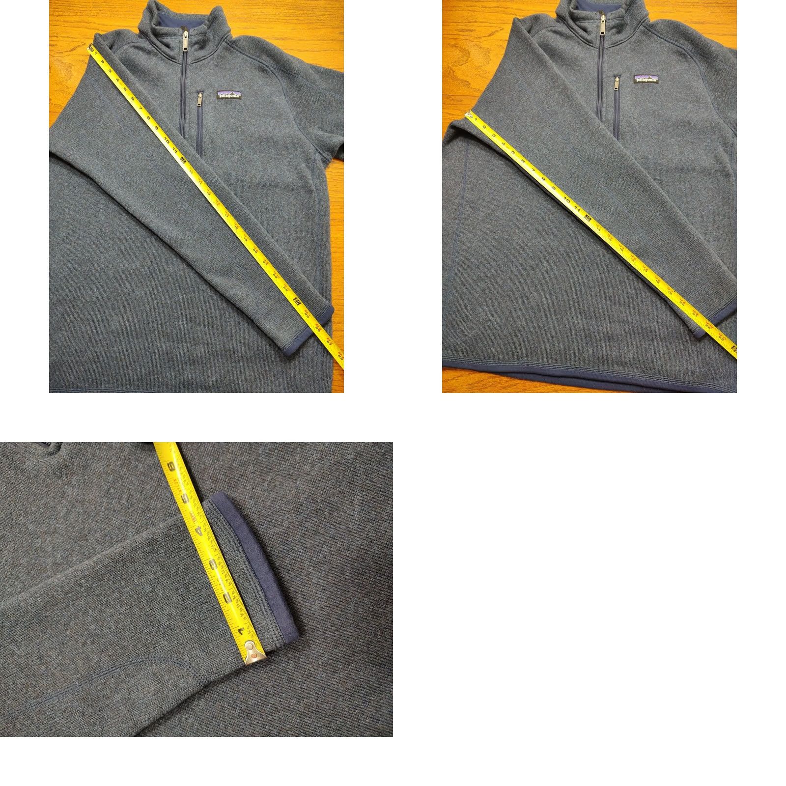 Patagonia Patagonia Better Sweater 1/4 Zip Fleece Mens L Blue Berkeley University Counsil Jacket Size US L / EU 52-54 / 3 - 8 Thumbnail