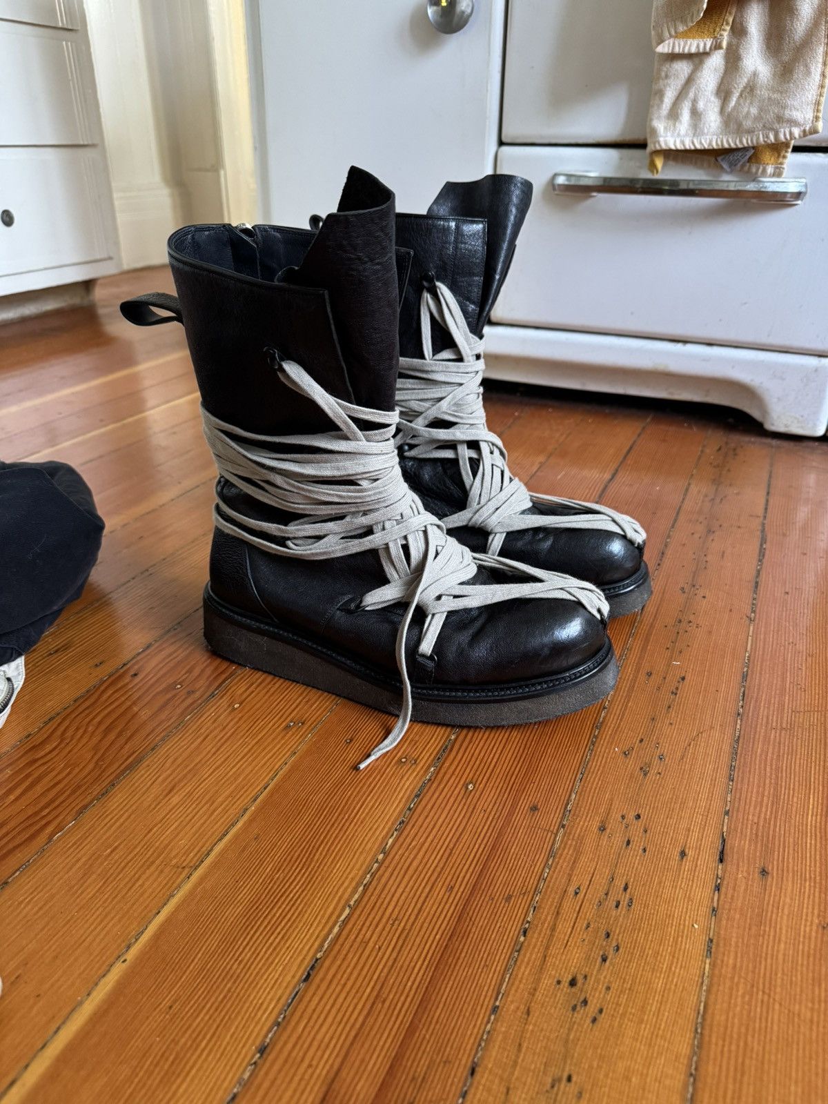 Tecuatl Megalace Bozo Army Crepe Sole Boot